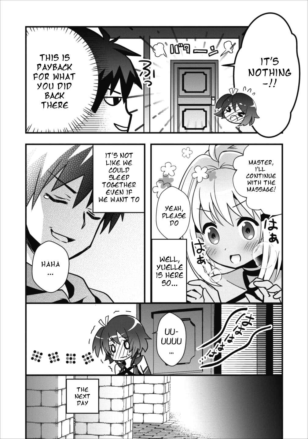 Page 22 Chapter 3 Isekai no Meikyuu Toshi de Chiyu Mahoutsukai Yattemasu
