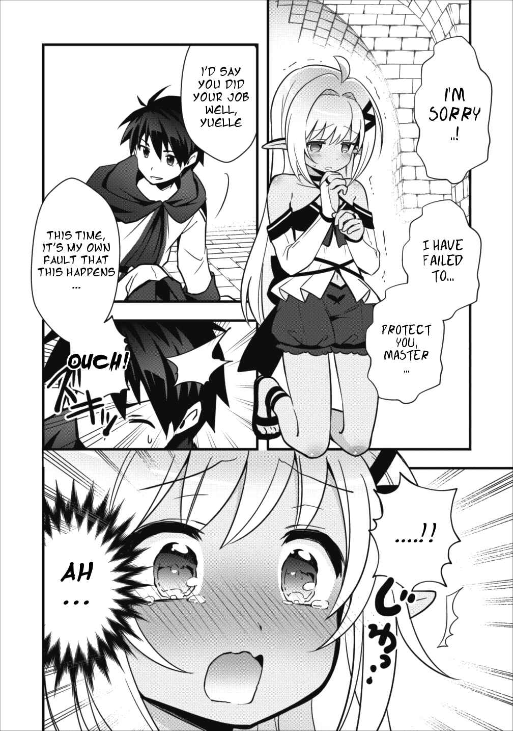 Page 8 Chapter 3 Isekai no Meikyuu Toshi de Chiyu Mahoutsukai Yattemasu
