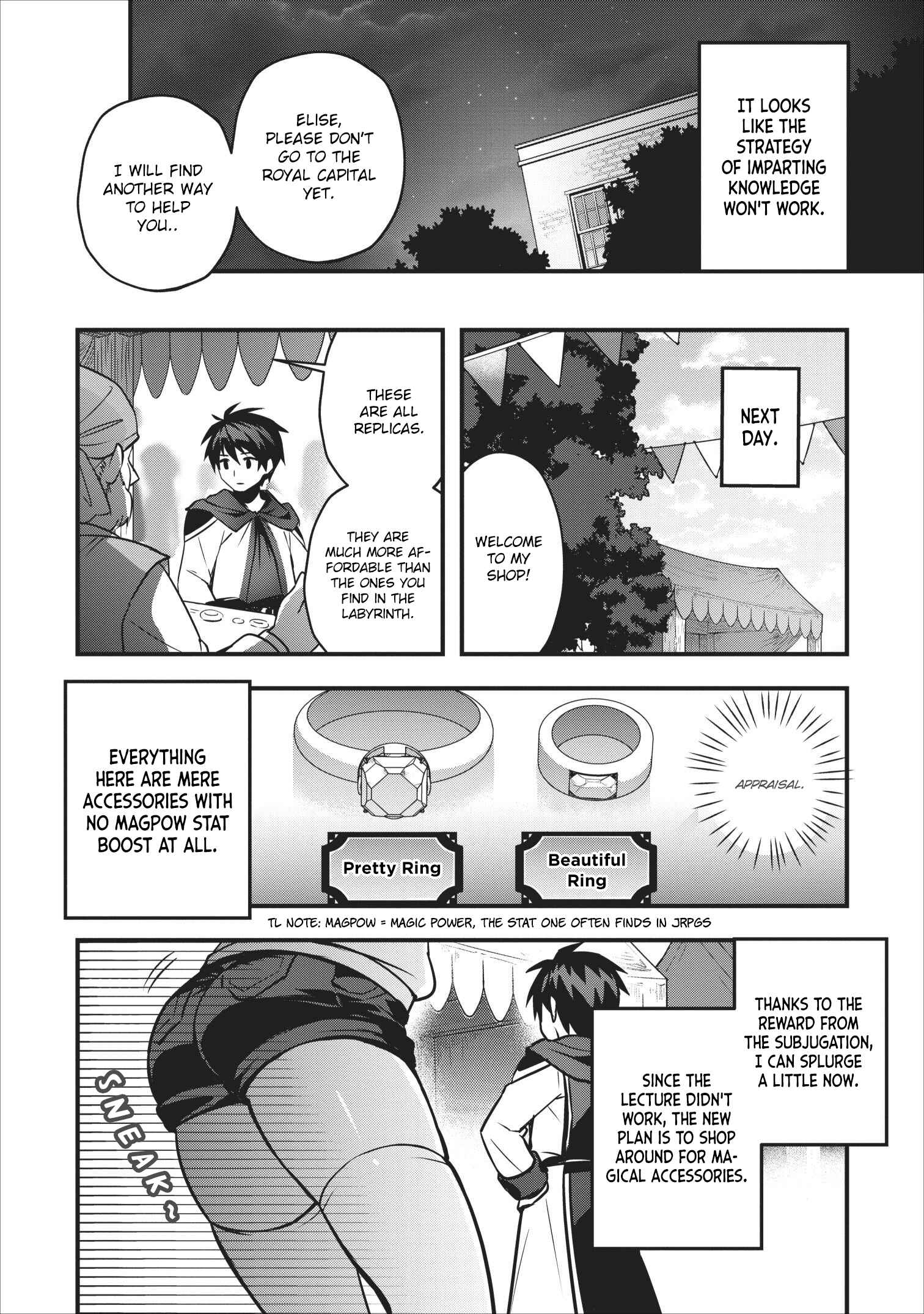 Page 20 Chapter 12 Isekai no Meikyuu Toshi de Chiyu Mahoutsukai Yattemasu