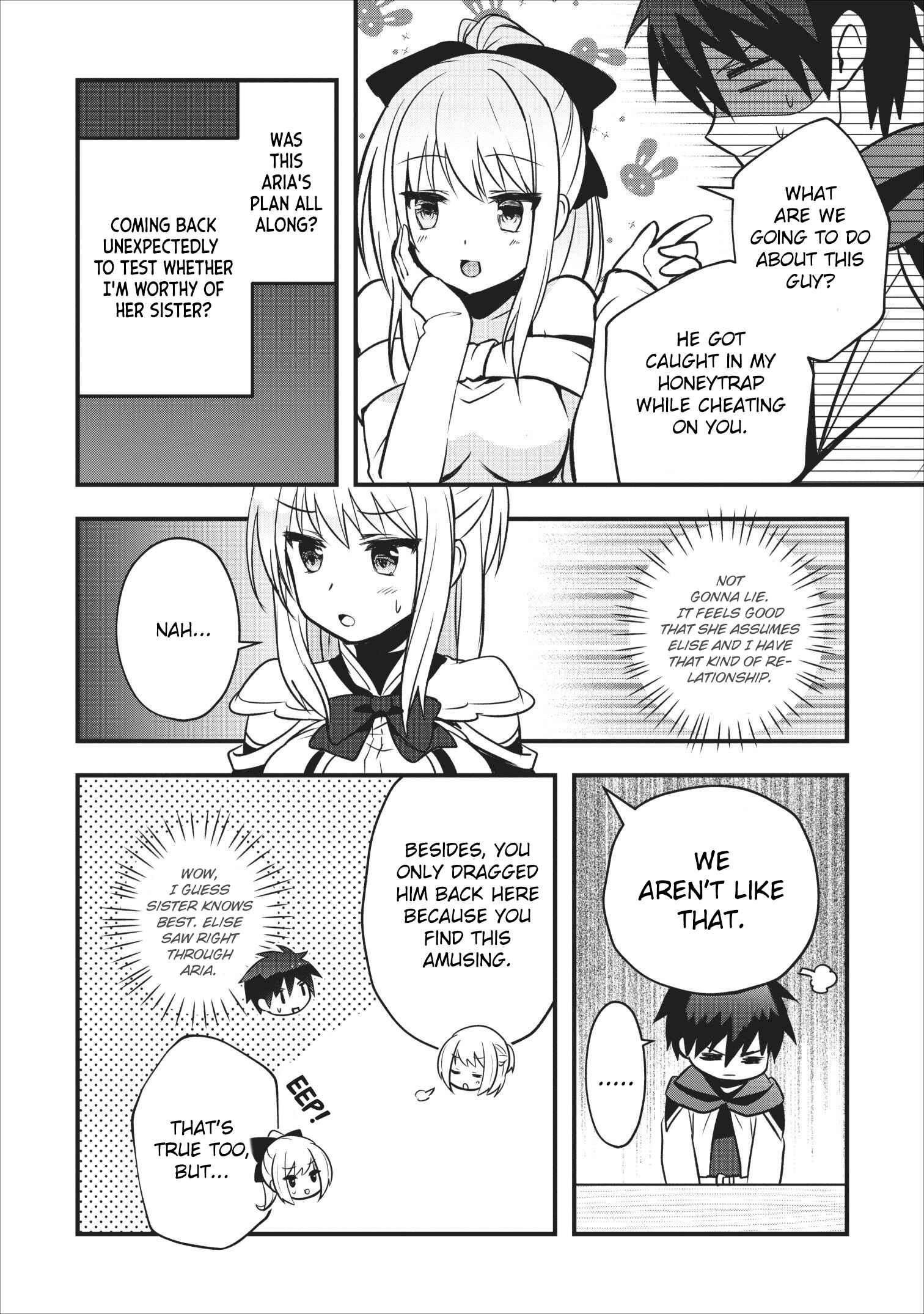 Page 4 Chapter 12 Isekai no Meikyuu Toshi de Chiyu Mahoutsukai Yattemasu