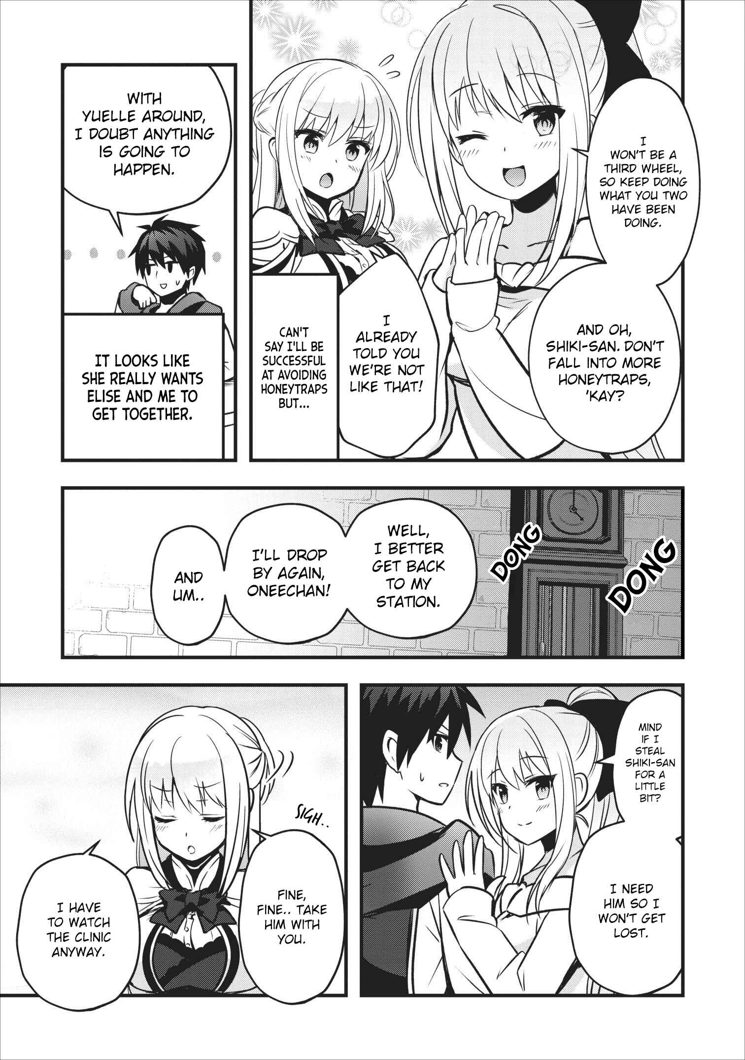 Page 7 Chapter 12 Isekai no Meikyuu Toshi de Chiyu Mahoutsukai Yattemasu