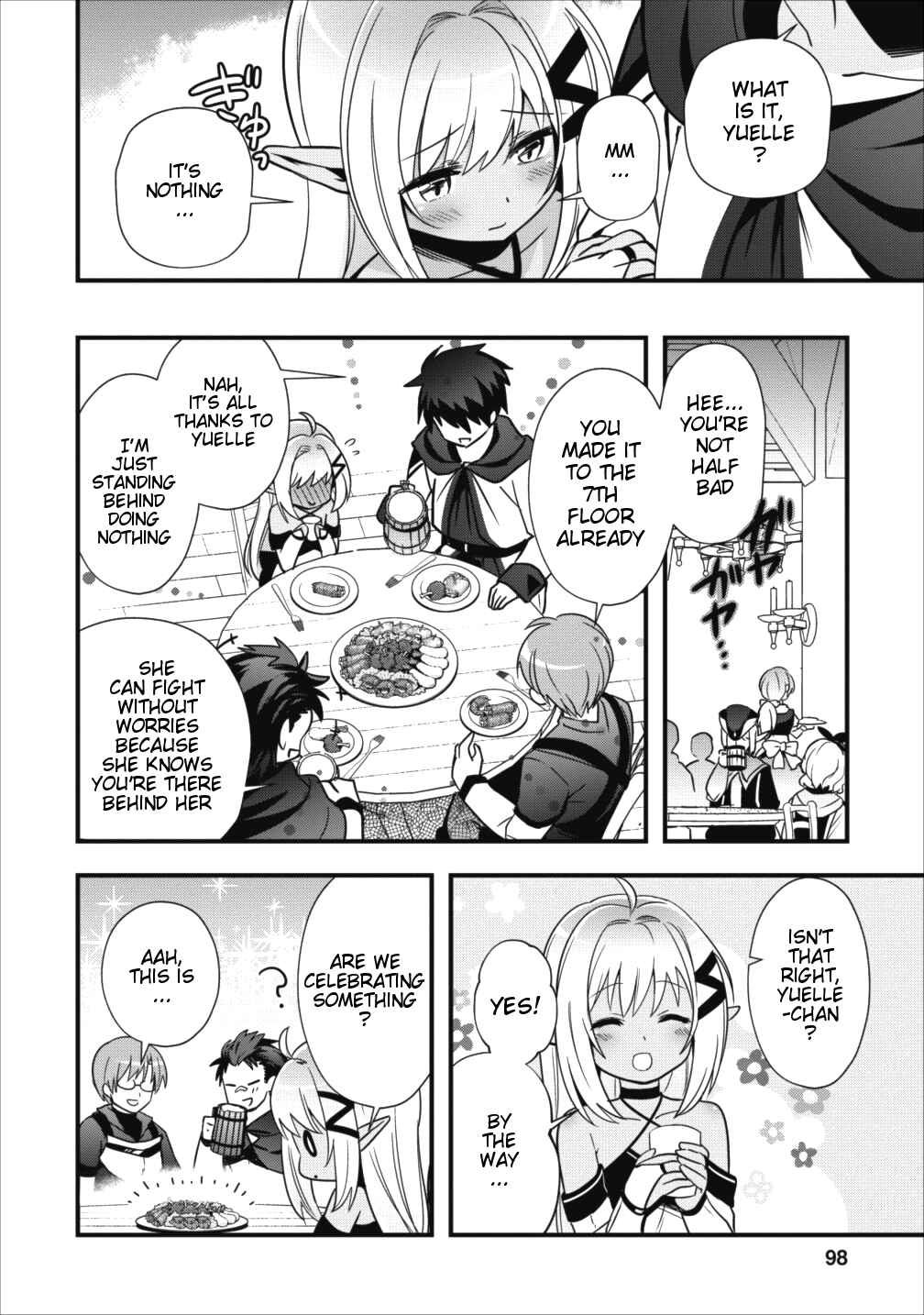 Page 5 Chapter 4 Isekai no Meikyuu Toshi de Chiyu Mahoutsukai Yattemasu