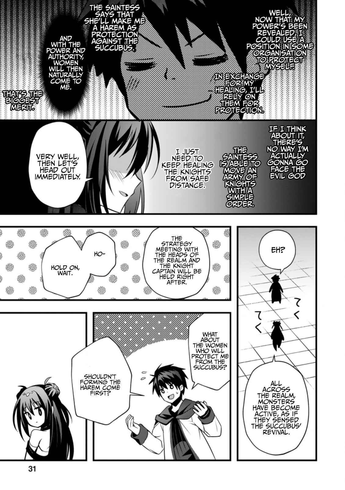 Page 30 Chapter 21 Isekai no Meikyuu Toshi de Chiyu Mahoutsukai Yattemasu