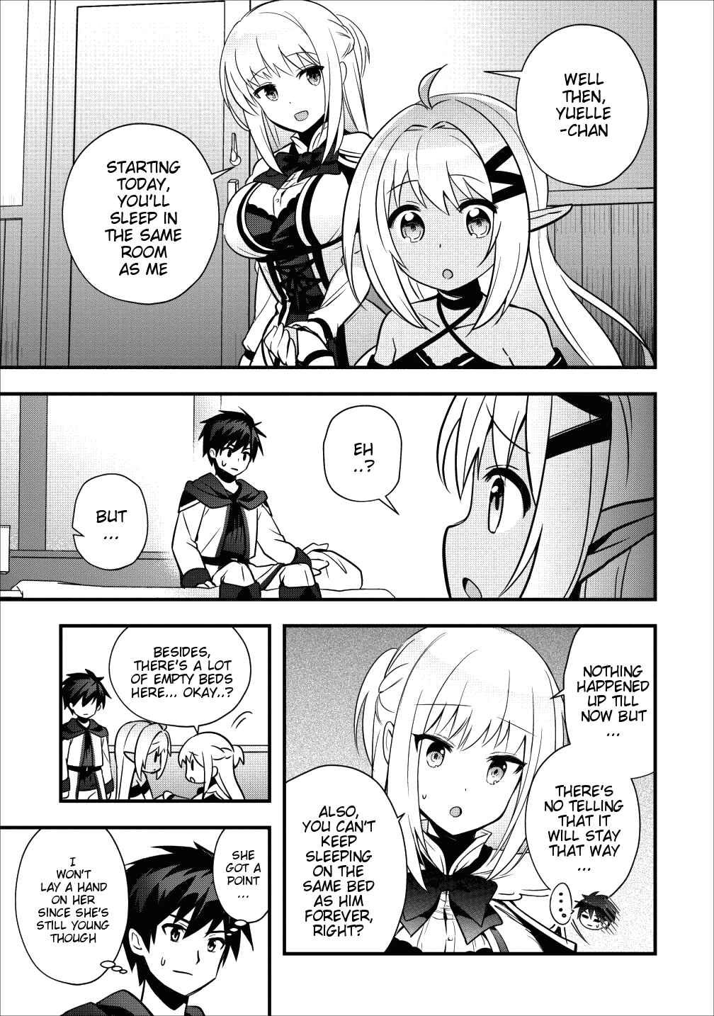Page 4 Chapter 7 Isekai no Meikyuu Toshi de Chiyu Mahoutsukai Yattemasu