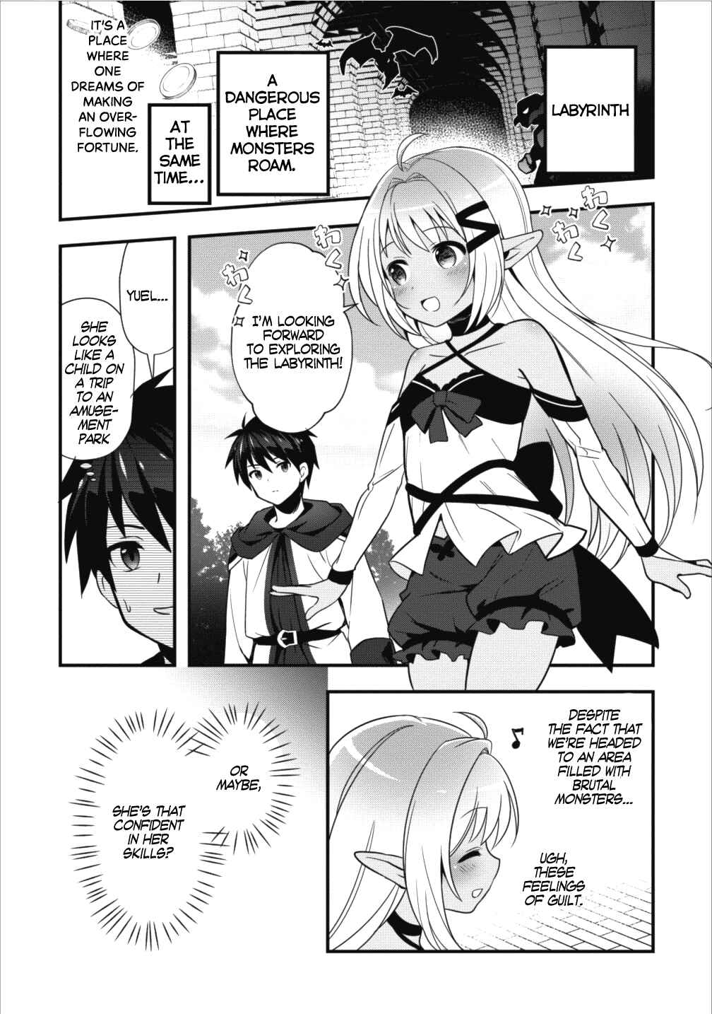 Page 2 Chapter 2 Isekai no Meikyuu Toshi de Chiyu Mahoutsukai Yattemasu