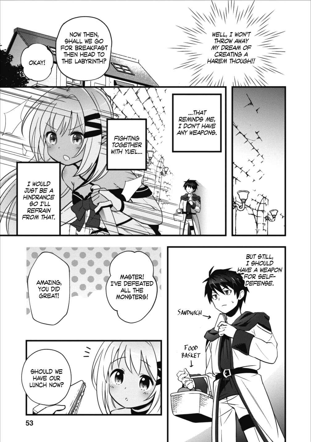 Page 20 Chapter 2 Isekai no Meikyuu Toshi de Chiyu Mahoutsukai Yattemasu