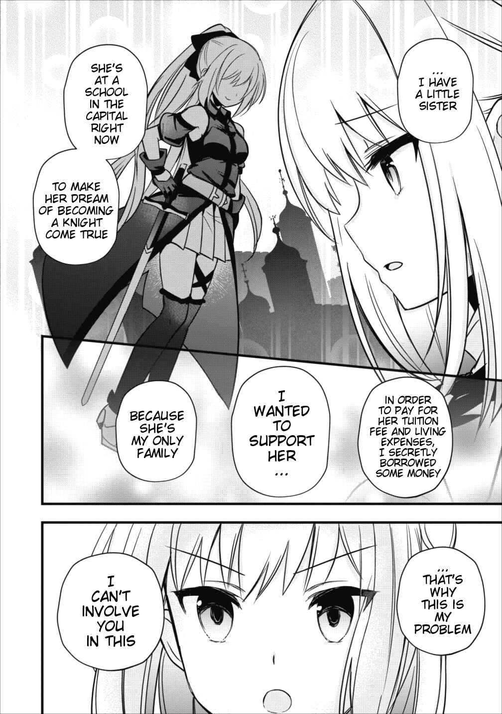 Page 27 Chapter 5 Isekai no Meikyuu Toshi de Chiyu Mahoutsukai Yattemasu