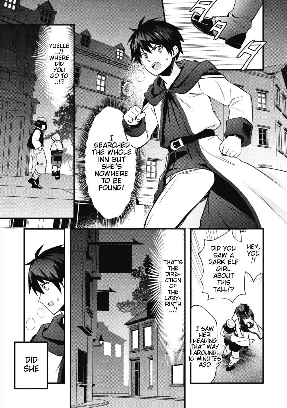 Page 8 Chapter 5 Isekai no Meikyuu Toshi de Chiyu Mahoutsukai Yattemasu