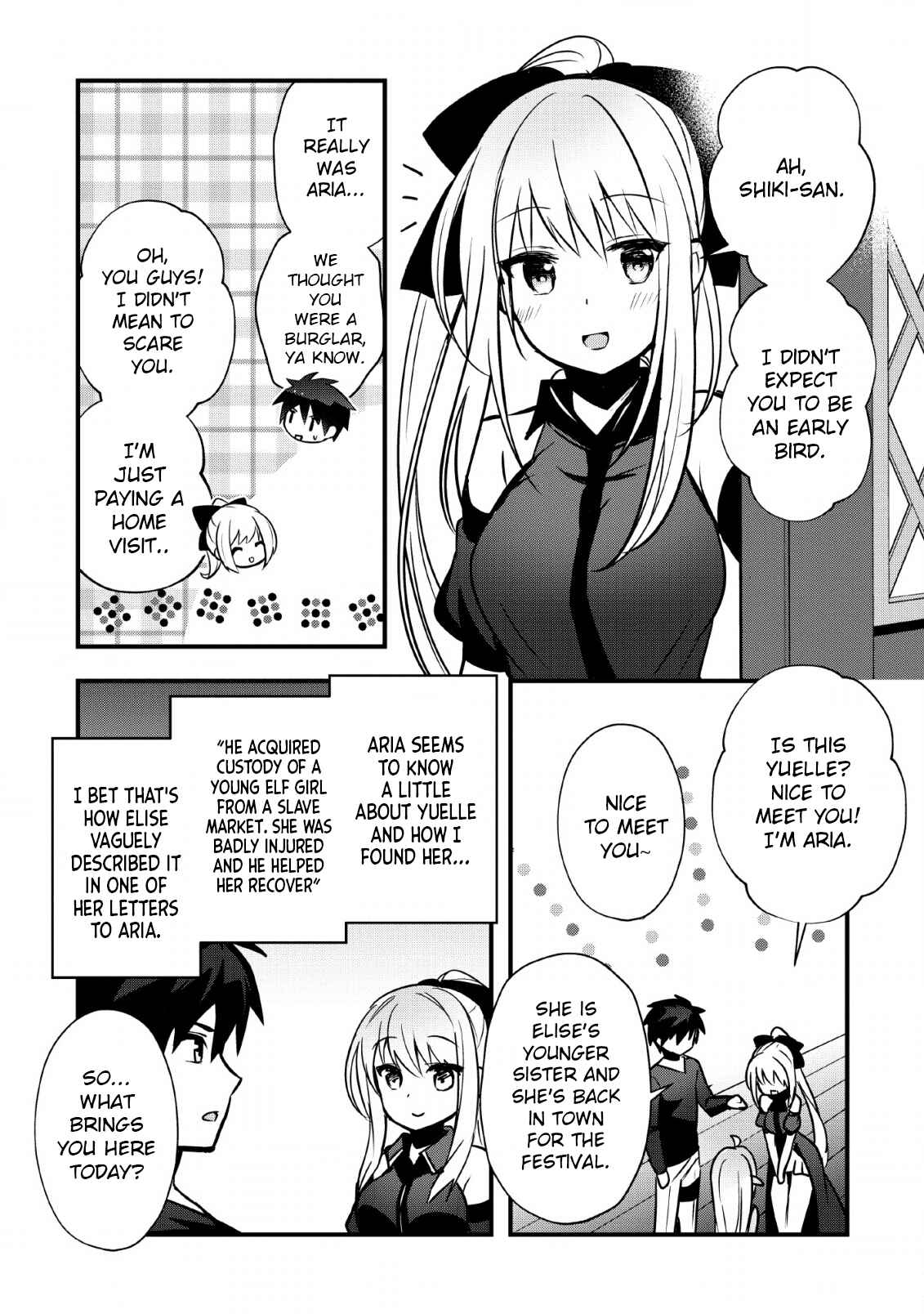 Page 4 Chapter 14 Isekai no Meikyuu Toshi de Chiyu Mahoutsukai Yattemasu