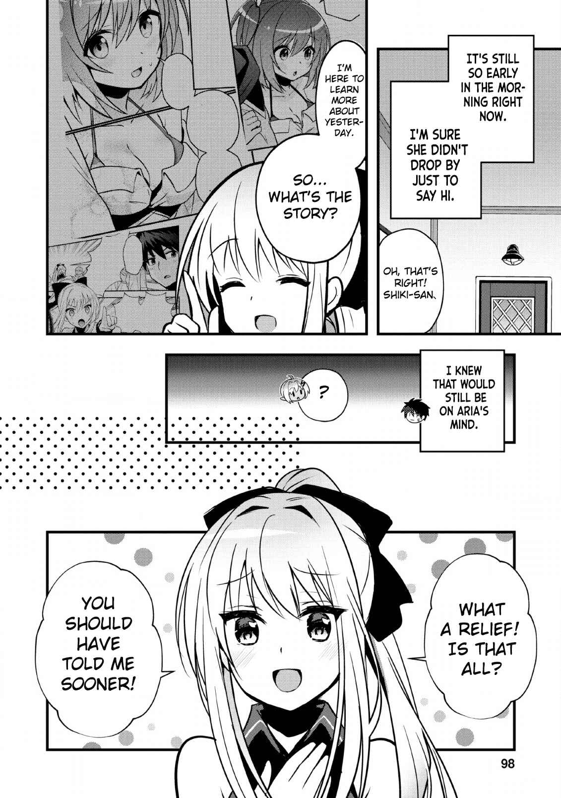 Page 5 Chapter 14 Isekai no Meikyuu Toshi de Chiyu Mahoutsukai Yattemasu