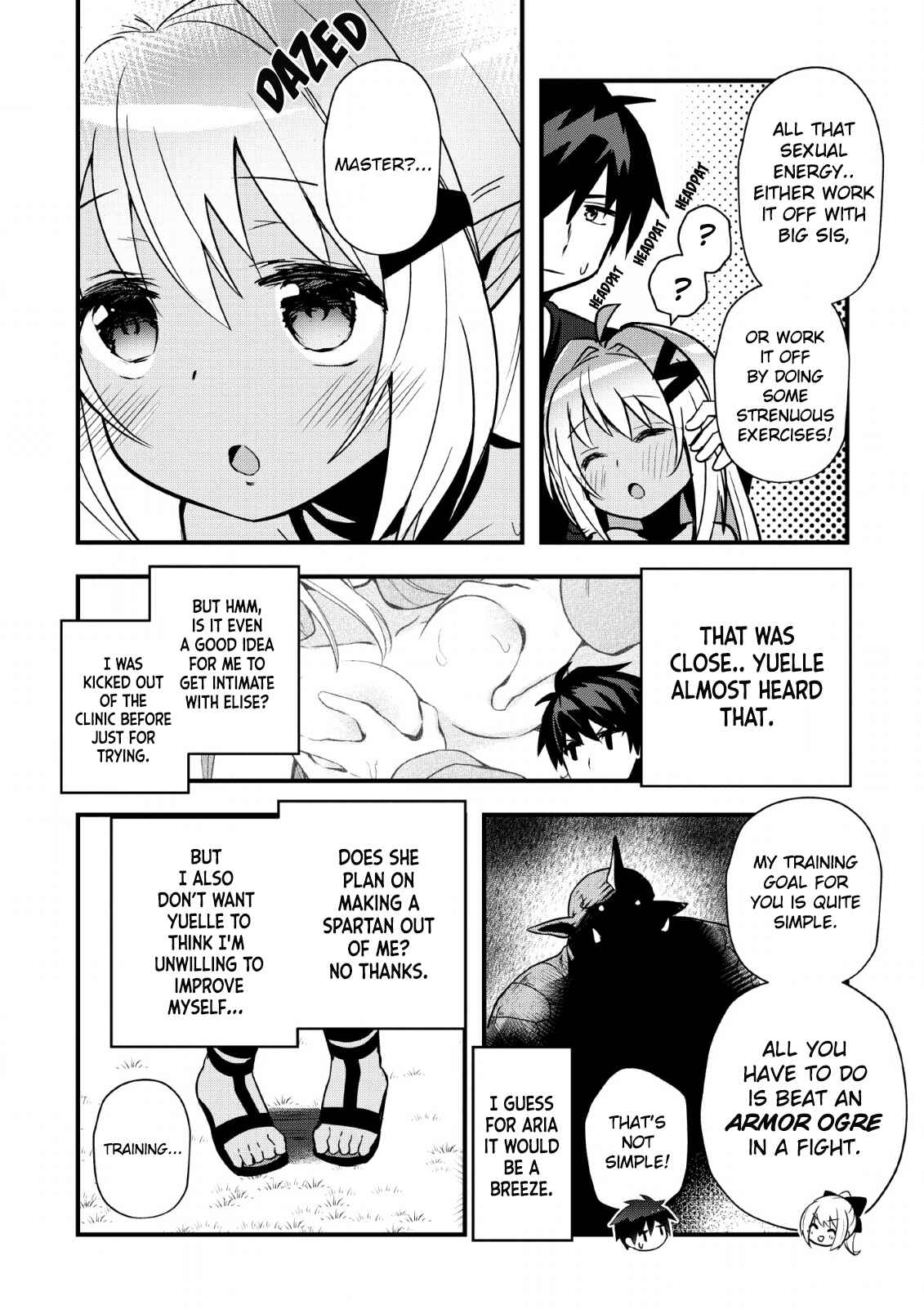 Page 9 Chapter 14 Isekai no Meikyuu Toshi de Chiyu Mahoutsukai Yattemasu