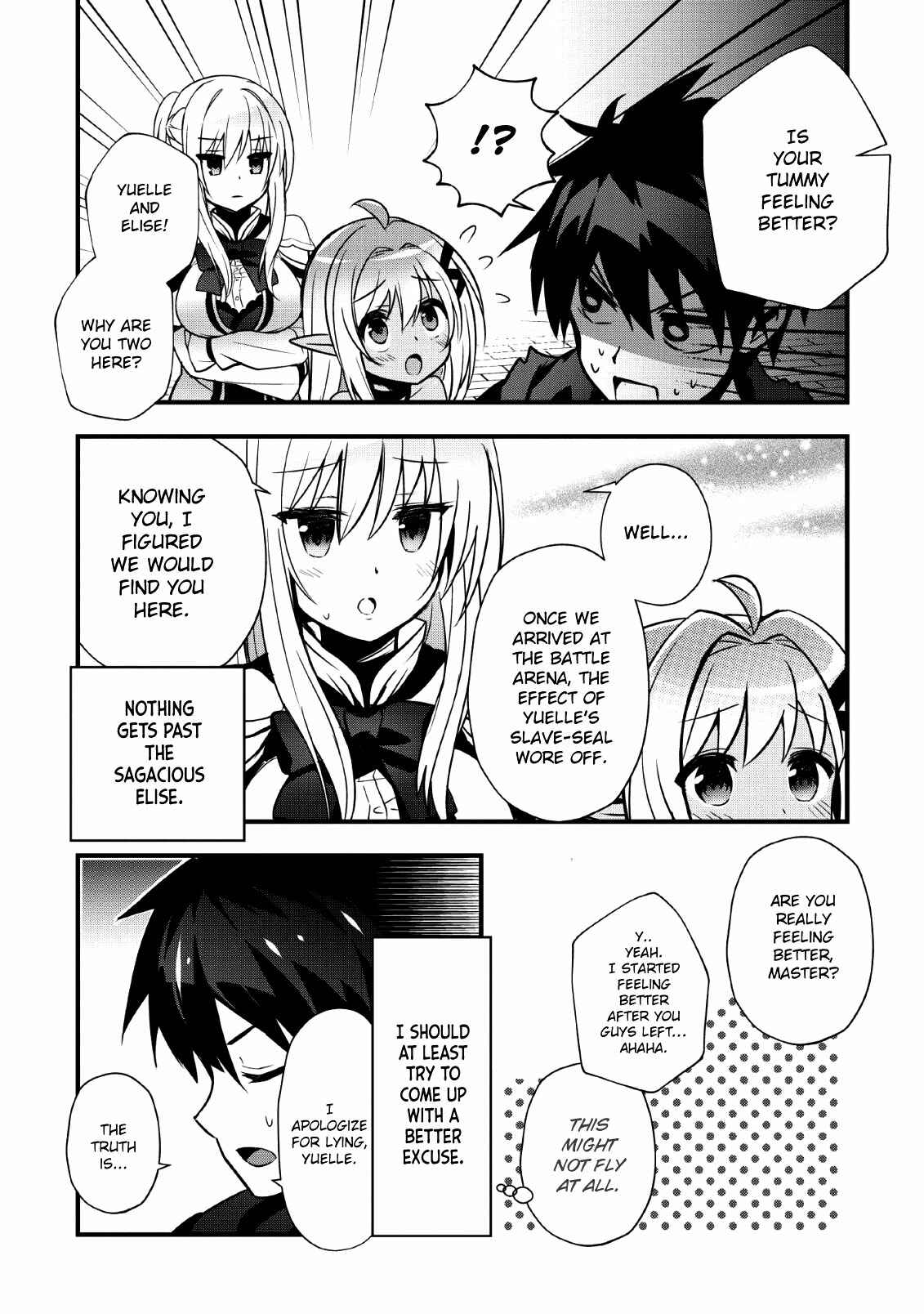 Page 13 Chapter 15 Isekai no Meikyuu Toshi de Chiyu Mahoutsukai Yattemasu