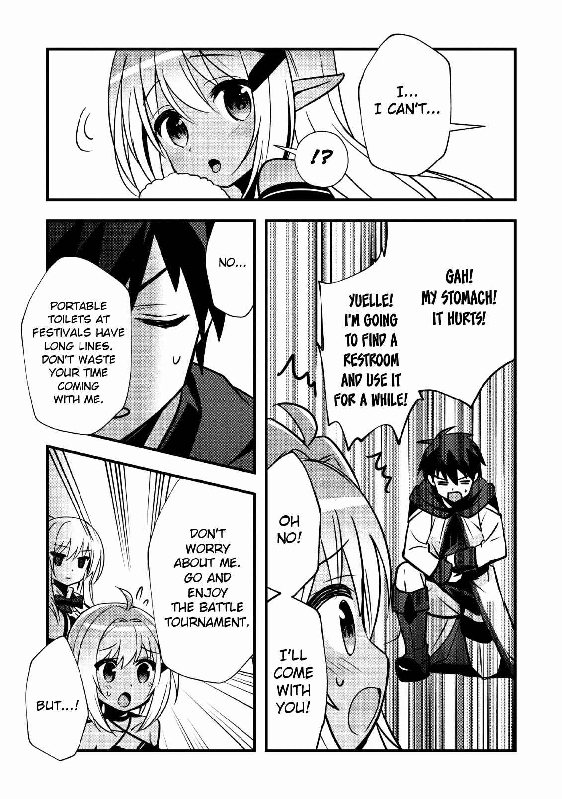 Page 4 Chapter 15 Isekai no Meikyuu Toshi de Chiyu Mahoutsukai Yattemasu
