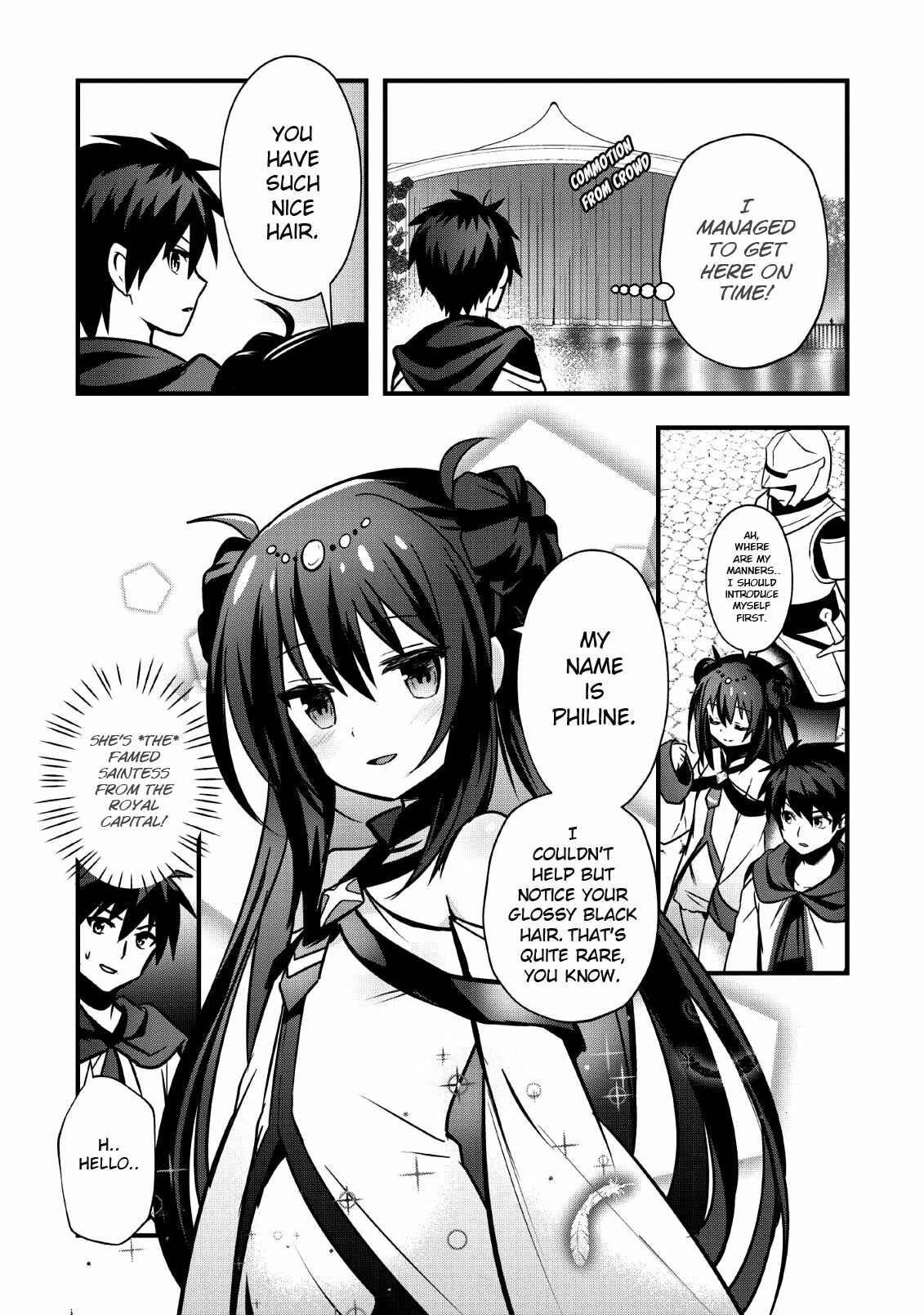 Page 8 Chapter 15 Isekai no Meikyuu Toshi de Chiyu Mahoutsukai Yattemasu