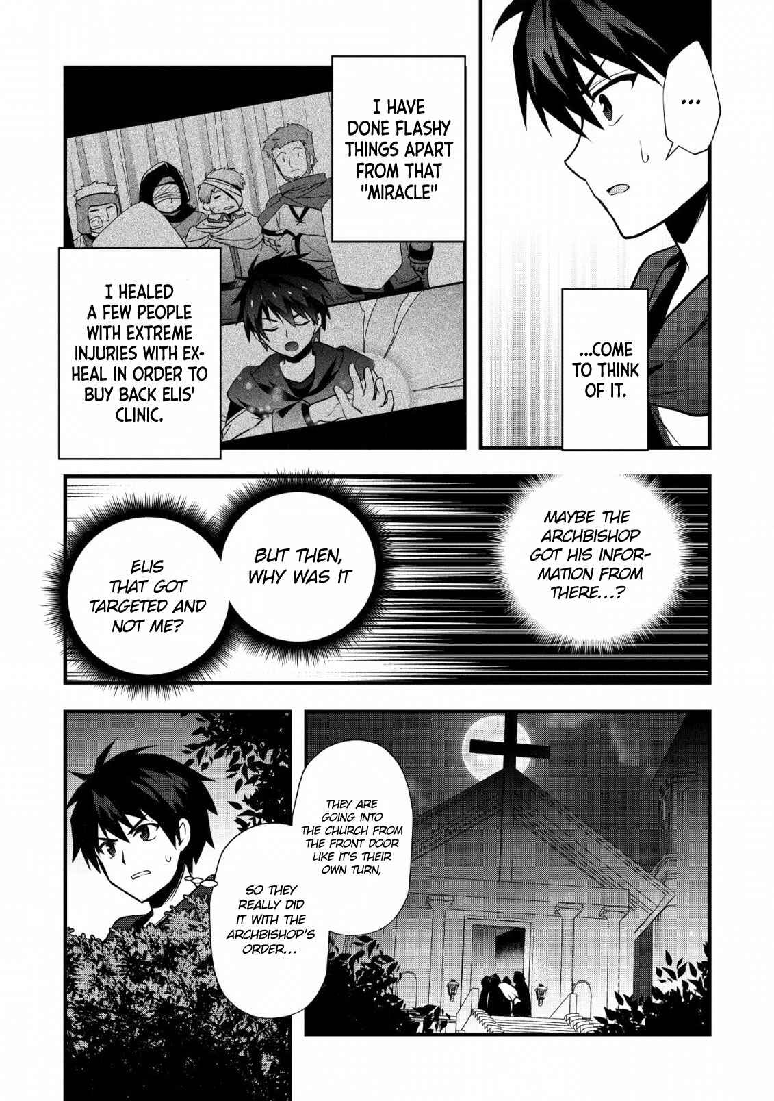 Page 4 Chapter 19 Isekai no Meikyuu Toshi de Chiyu Mahoutsukai Yattemasu