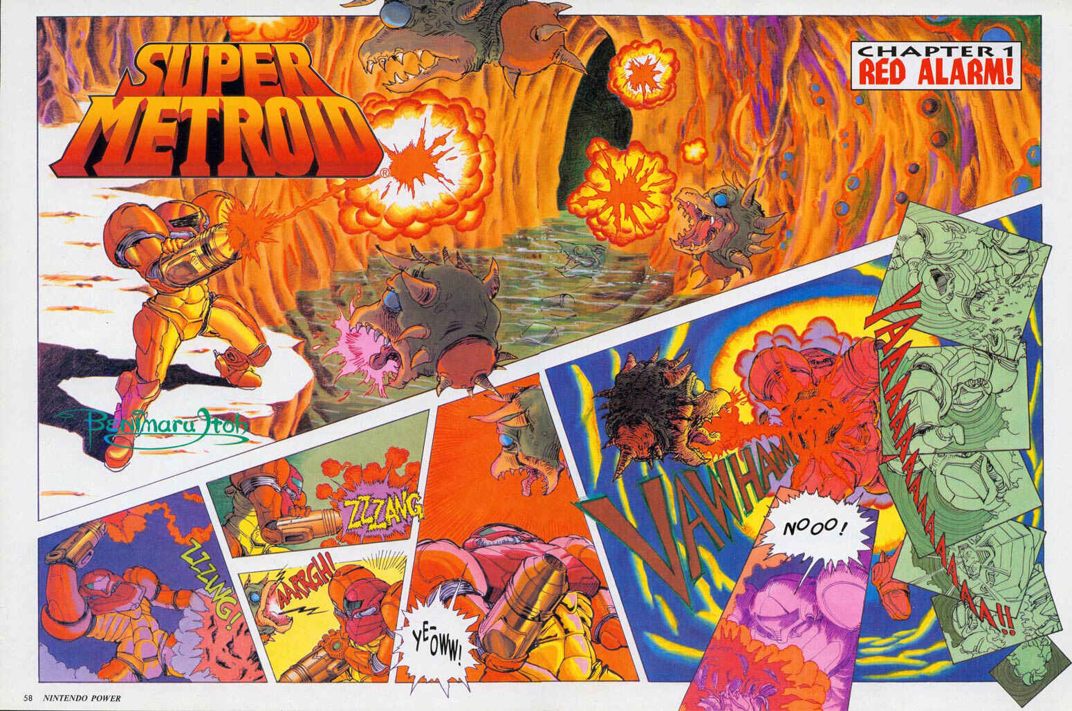 Page 1 Chapter 1 Super Metroid