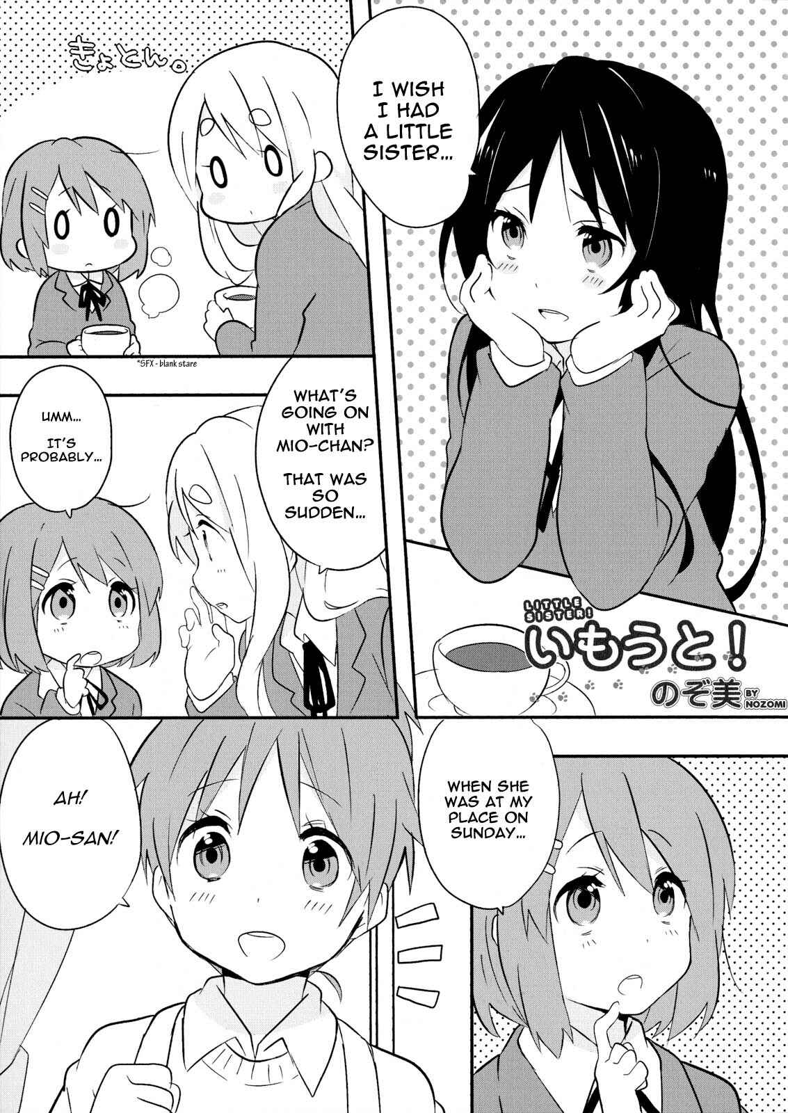 Page 1 Chapter 13 K-ON! Anthology Comic