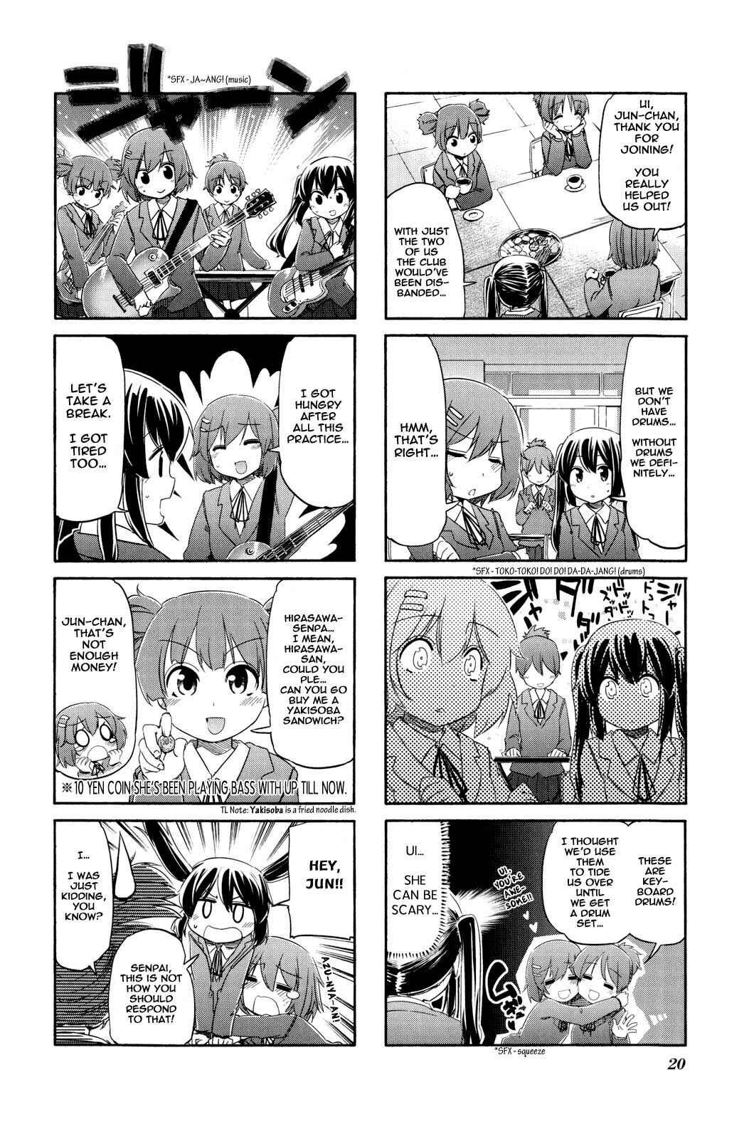 Page 4 Chapter 2 K-ON! Anthology Comic