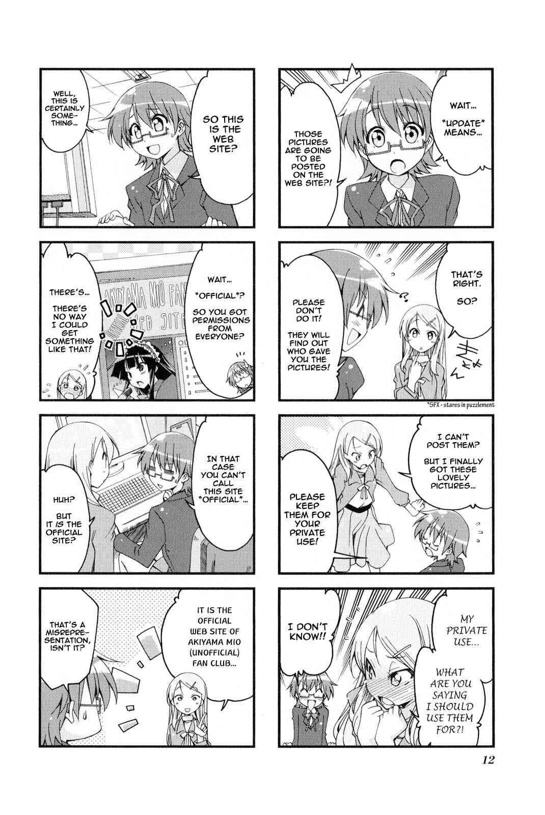 Page 4 Chapter 1 K-ON! Anthology Comic