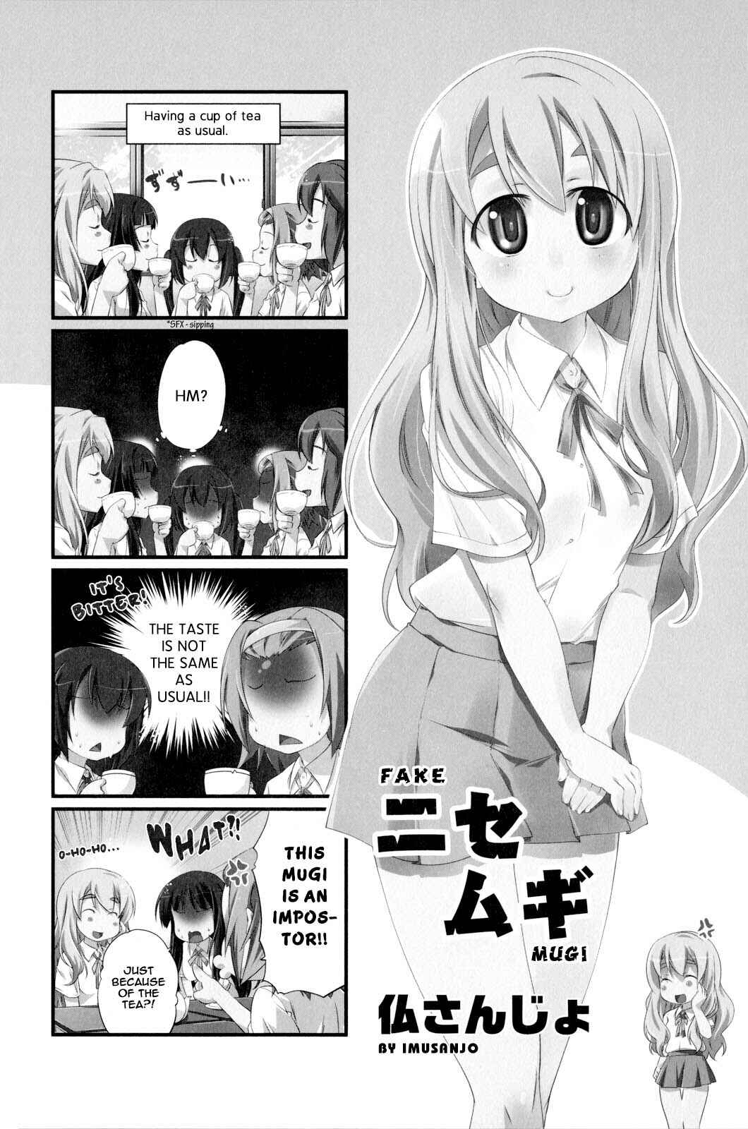 Page 1 Chapter 15 K-ON! Anthology Comic