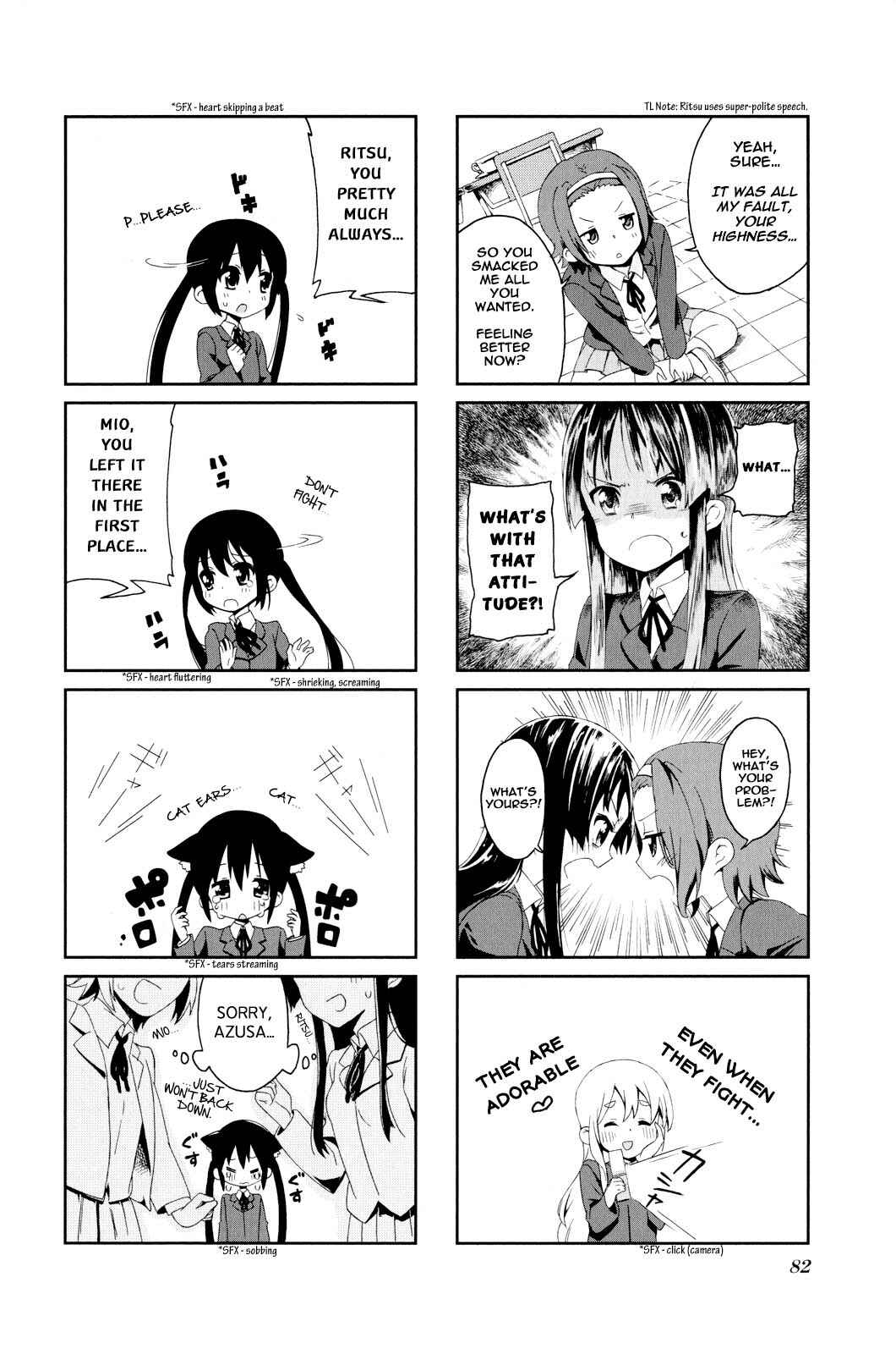 Page 4 Chapter 10 K-ON! Anthology Comic