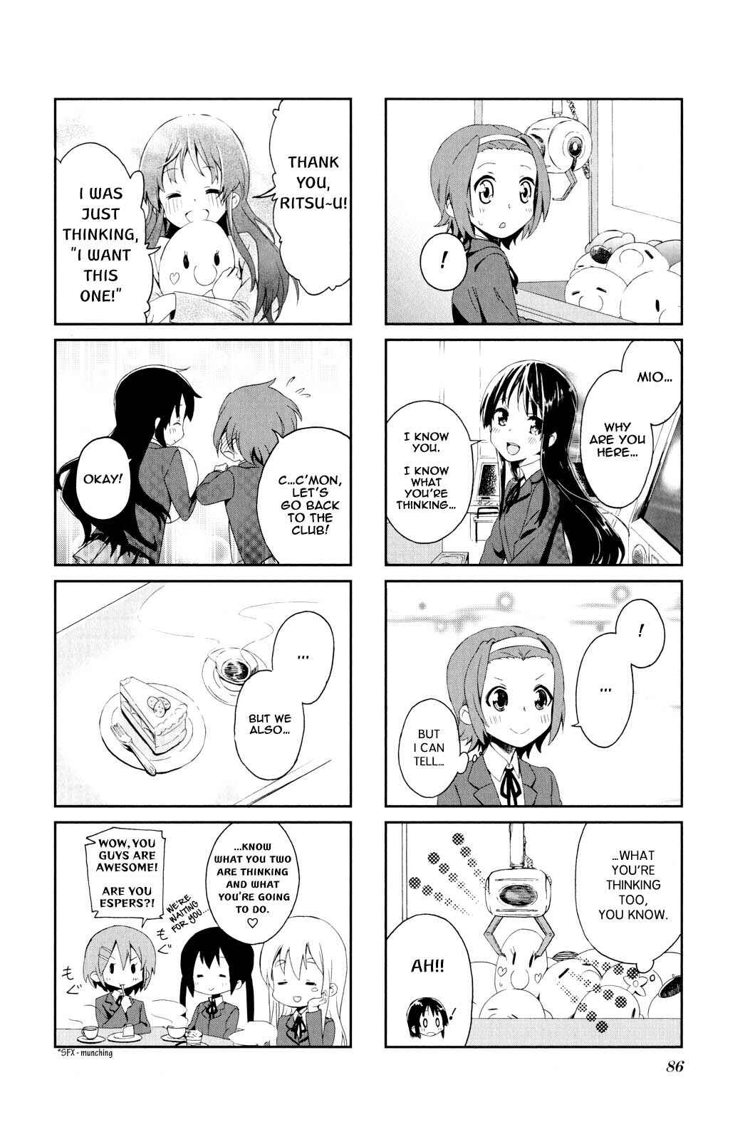 Page 8 Chapter 10 K-ON! Anthology Comic
