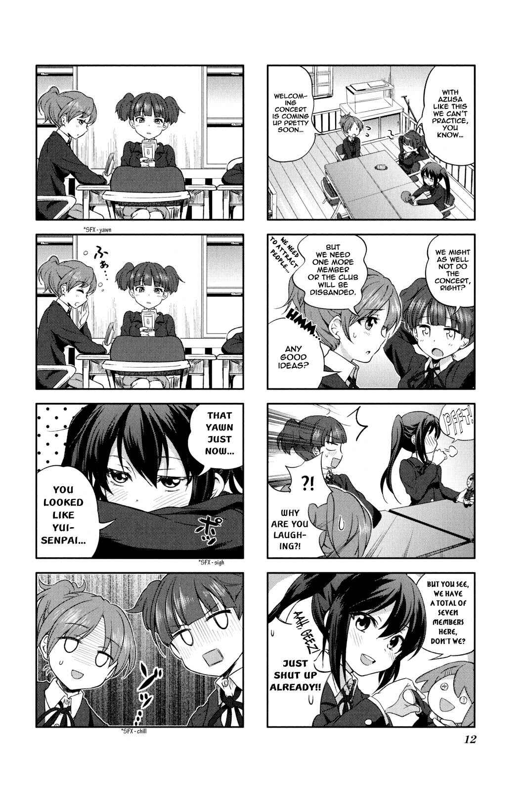 Page 4 Chapter 1 K-ON! Anthology Comic