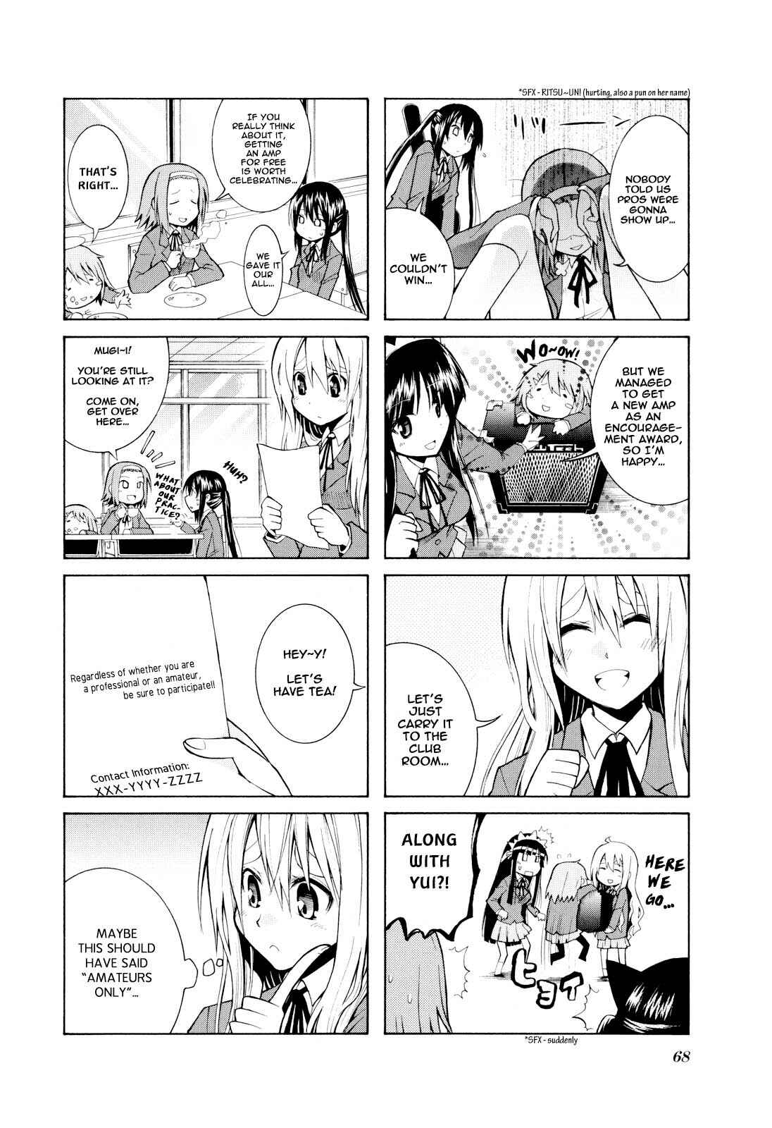 Page 7 Chapter 8 K-ON! Anthology Comic
