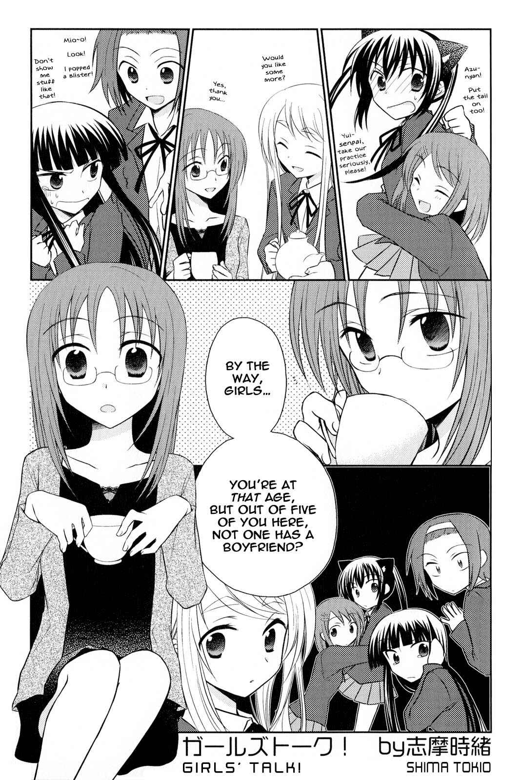 Page 1 Chapter 6 K-ON! Anthology Comic