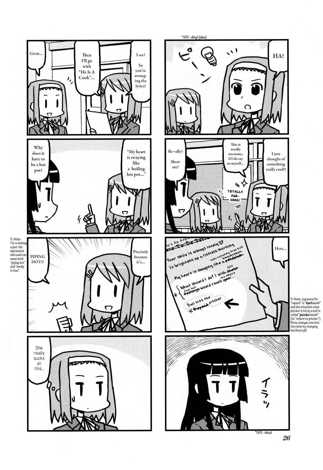 Page 4 Chapter 3 K-ON! Anthology Comic