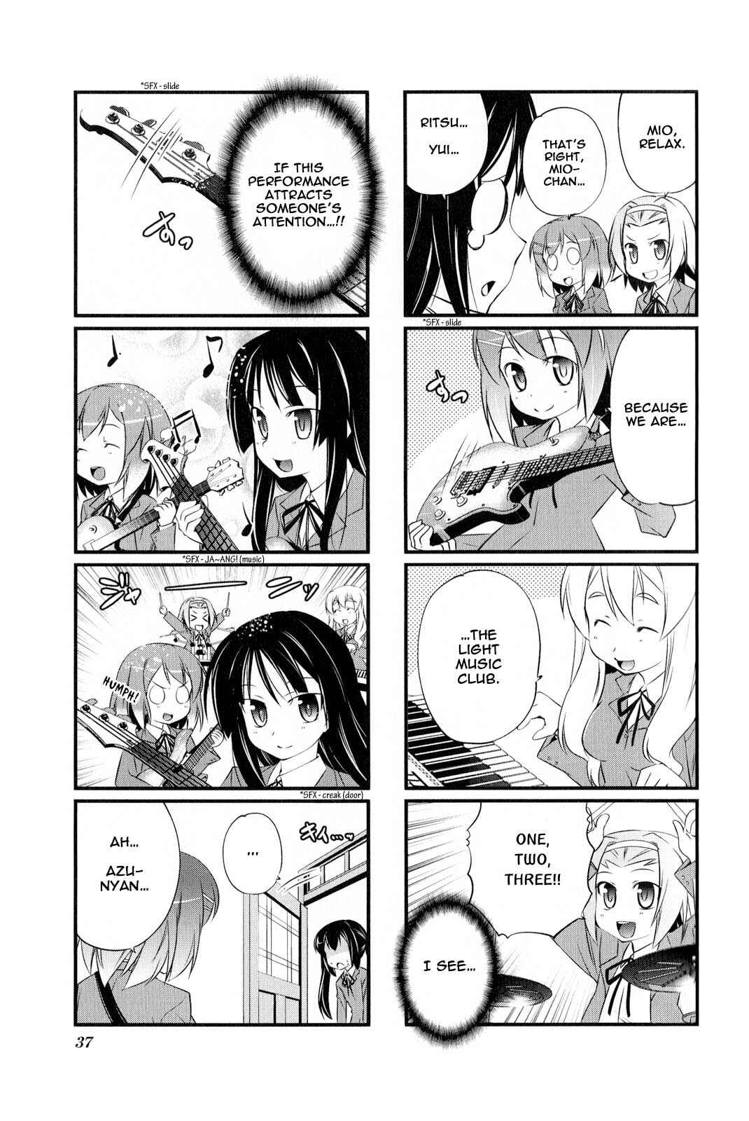 Page 5 Chapter 4 K-ON! Anthology Comic