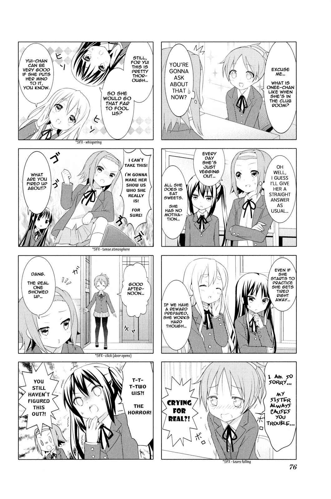 Page 4 Chapter 9 K-ON! Anthology Comic