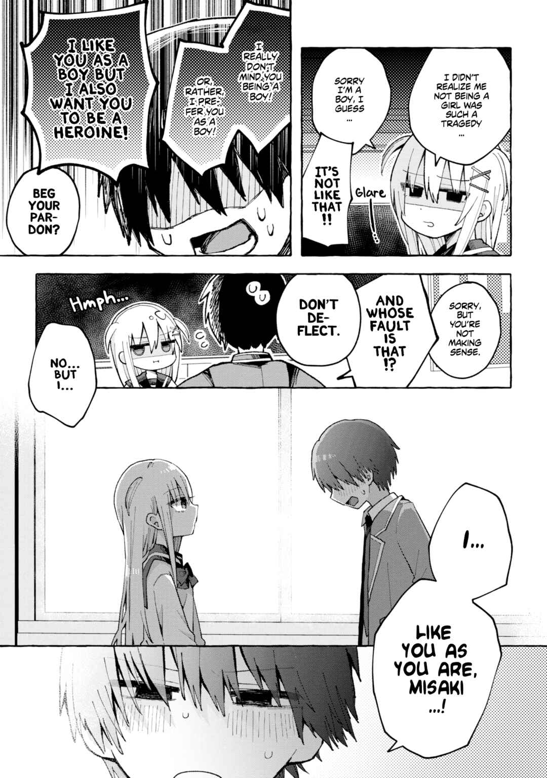 Page 9 Chapter 2 Misaki-kun wa Kouryaku Chara Janai (Pre-Serialization)