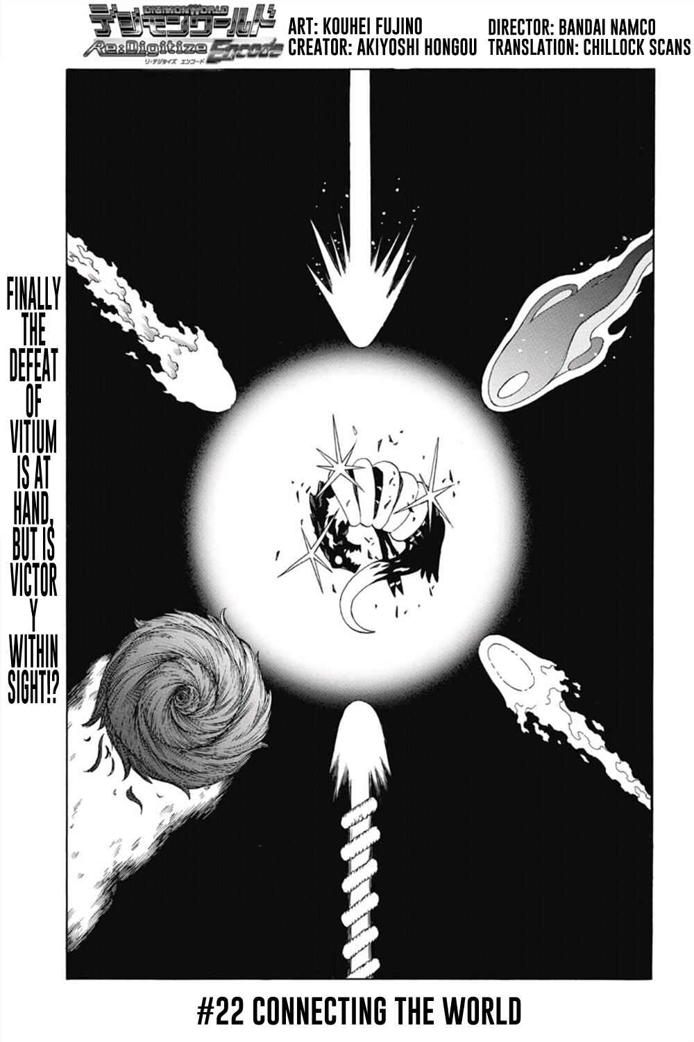 Page 1 Chapter 22 Digimon World Re:Digitize Encode