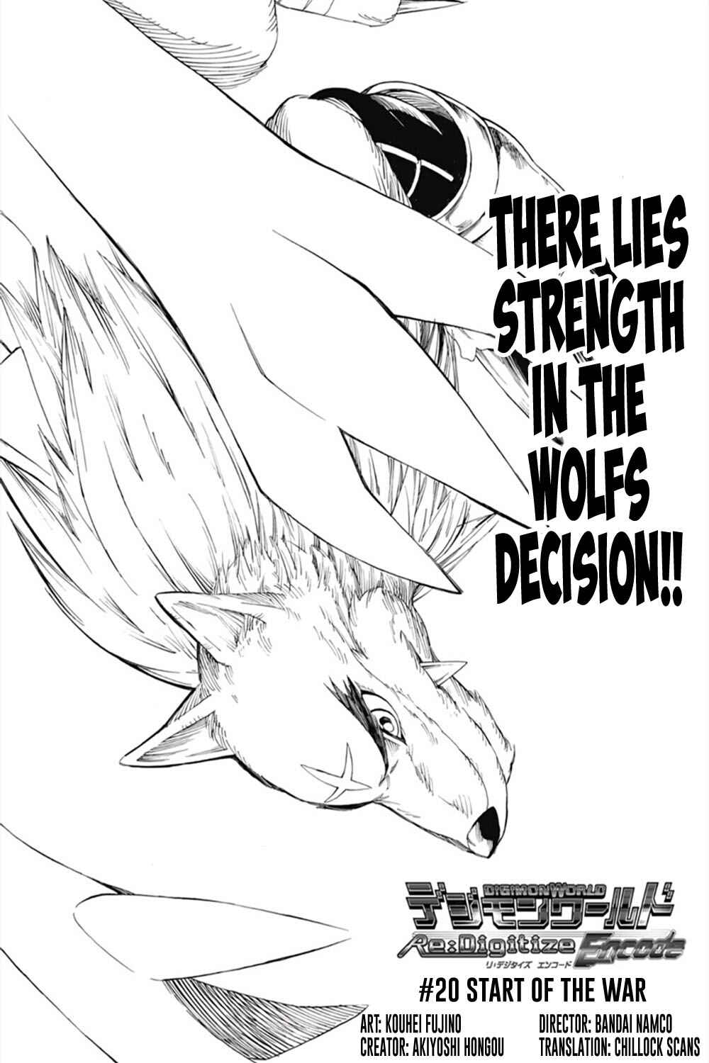 Page 1 Chapter 20 Digimon World Re:Digitize Encode