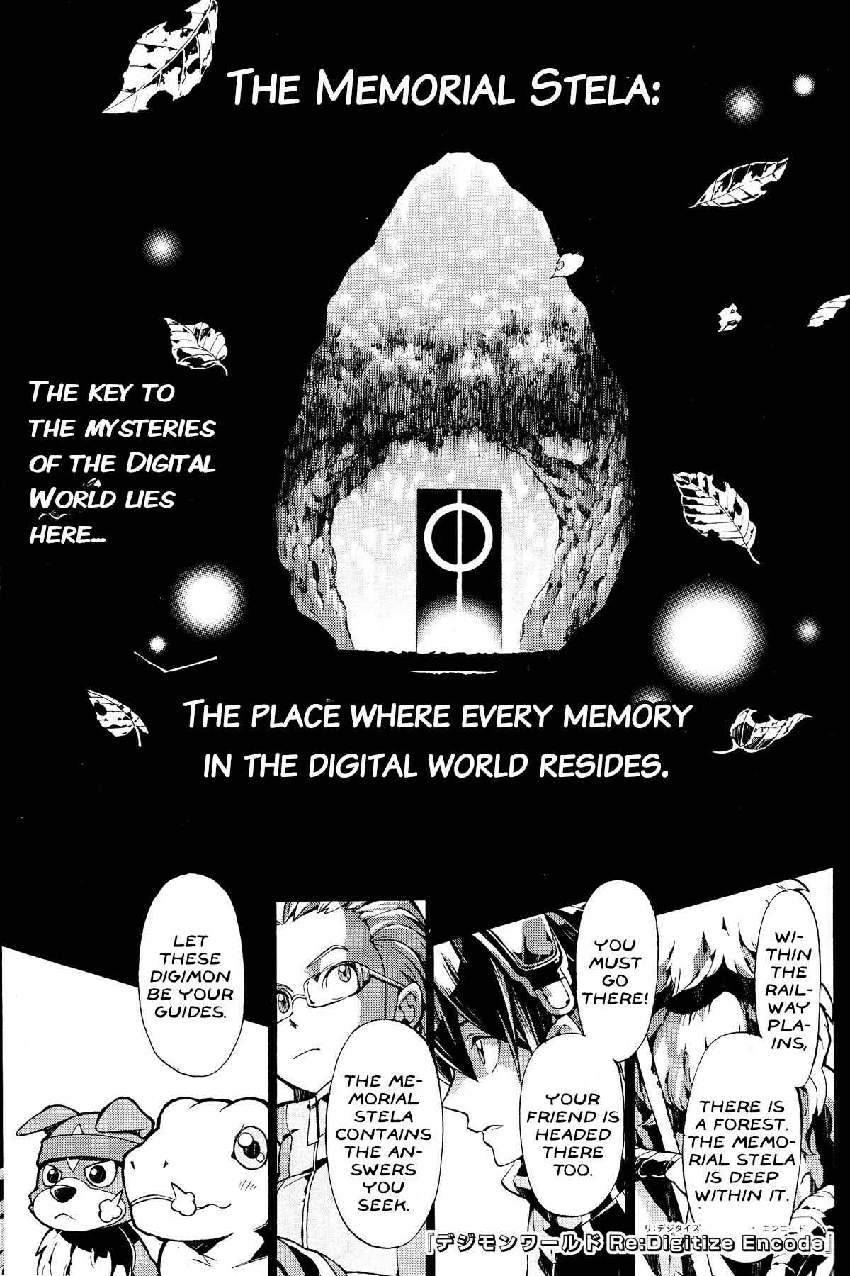 Page 1 Chapter 3 Digimon World Re:Digitize Encode