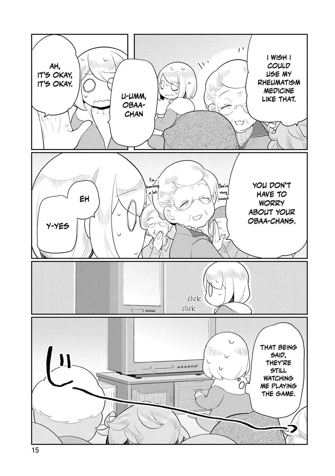 Page 16 Chapter 7 Game with My Grandma!