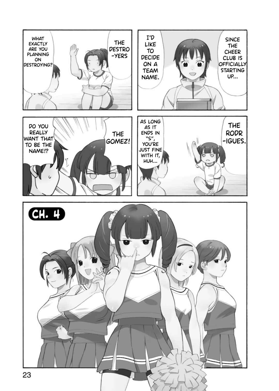 Page 1 Chapter 4 Go Go Dynamites