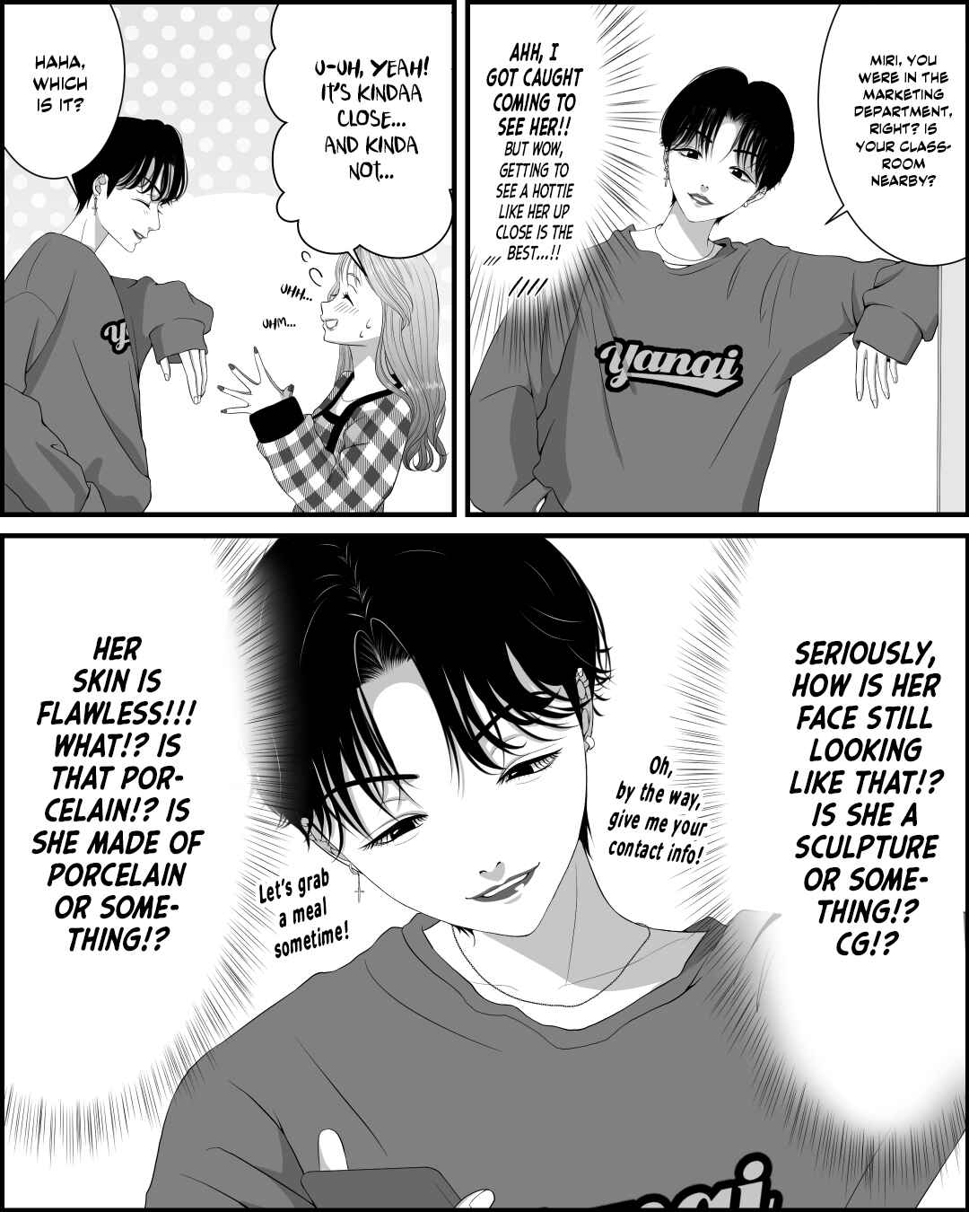 Page 3 Chapter 3 Aoi-kun ♀ Is So Handsome That It Hurts