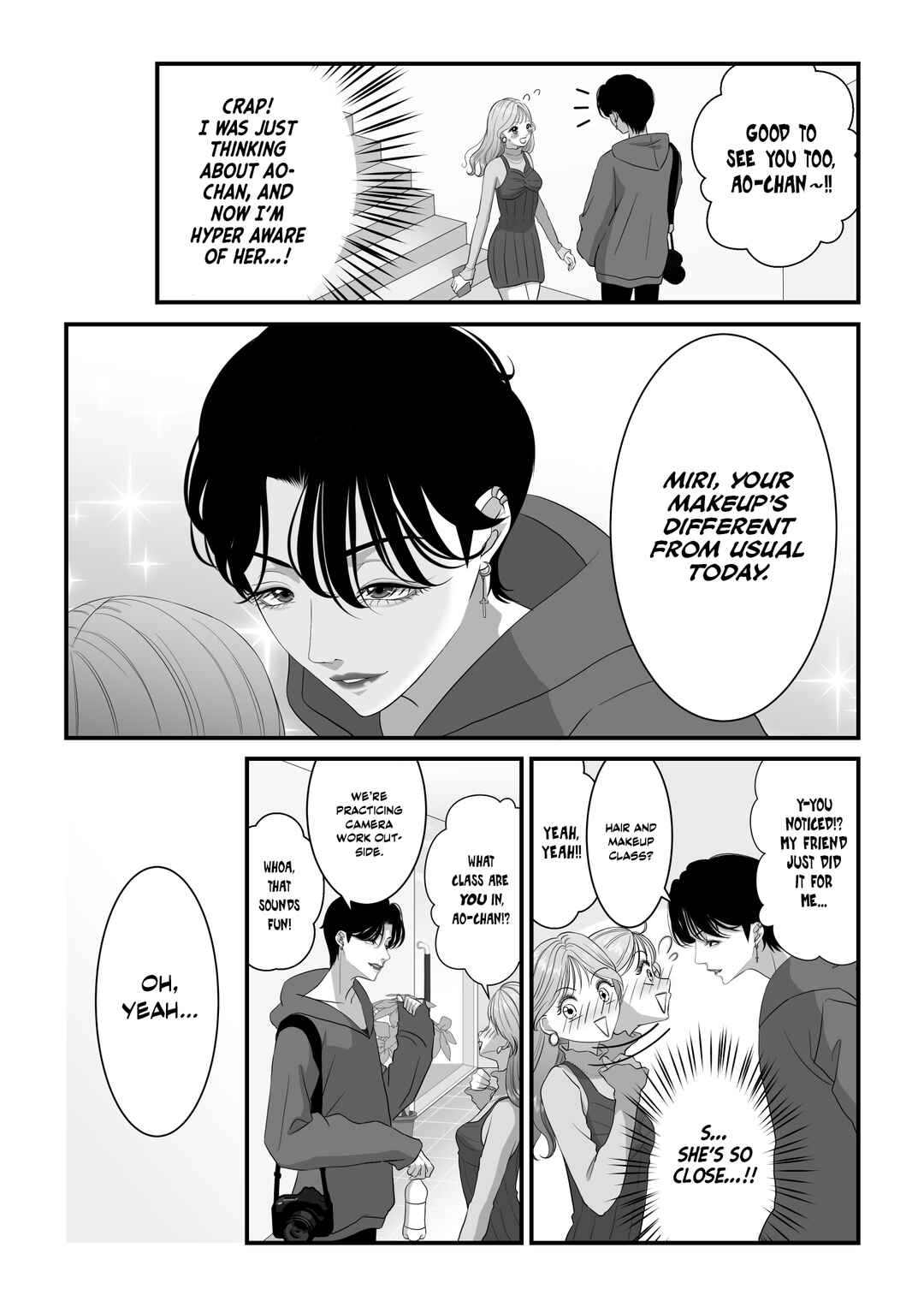 Page 1 Chapter 5 Aoi-kun ♀ Is So Handsome That It Hurts