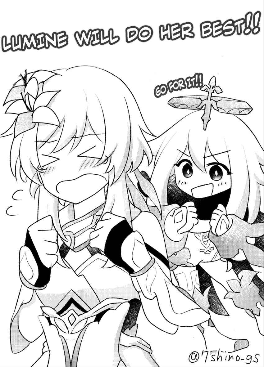 Page 3 Chapter Unknown_965d Genshin Impact  - Go for it, Lumine-chan