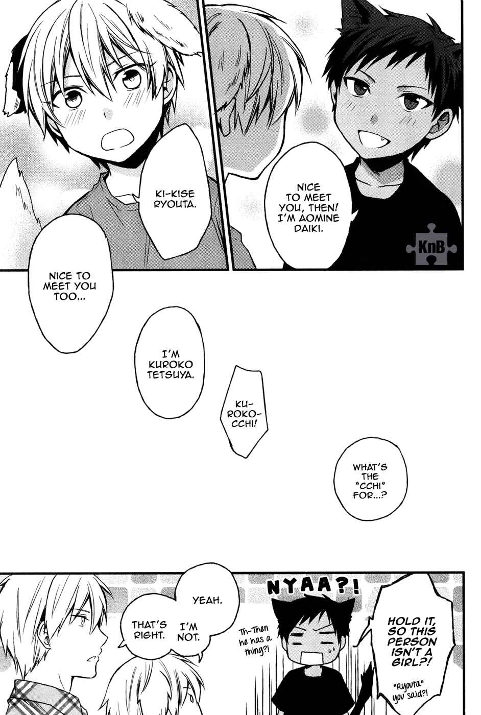 Page 8 Chapter Unknown_72ec Kurokos Basketball - Cat & Dog (Doujinshi)