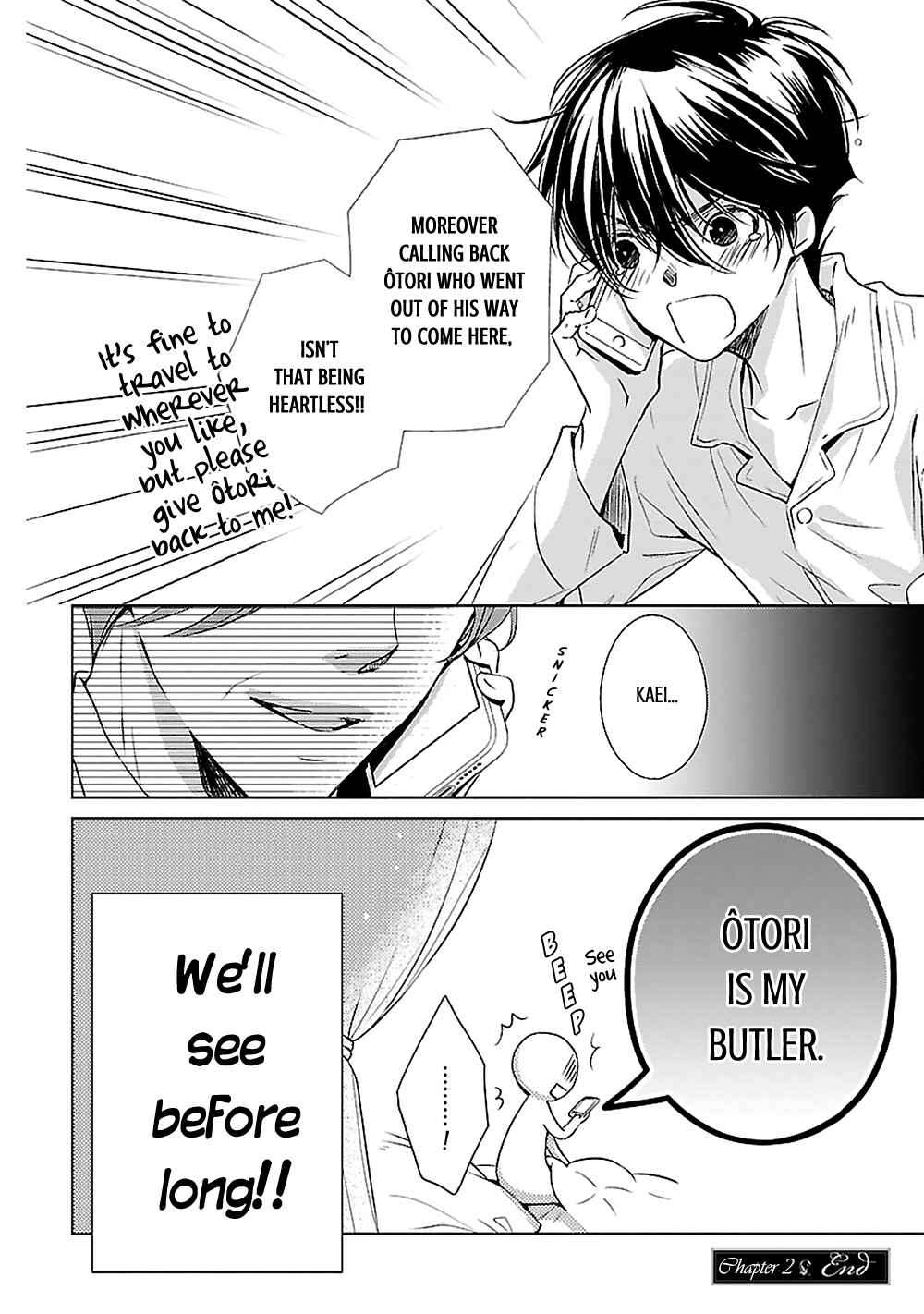 Page 52 Chapter 2 Uchi no Shitsuji ga Iu Koto ni wa