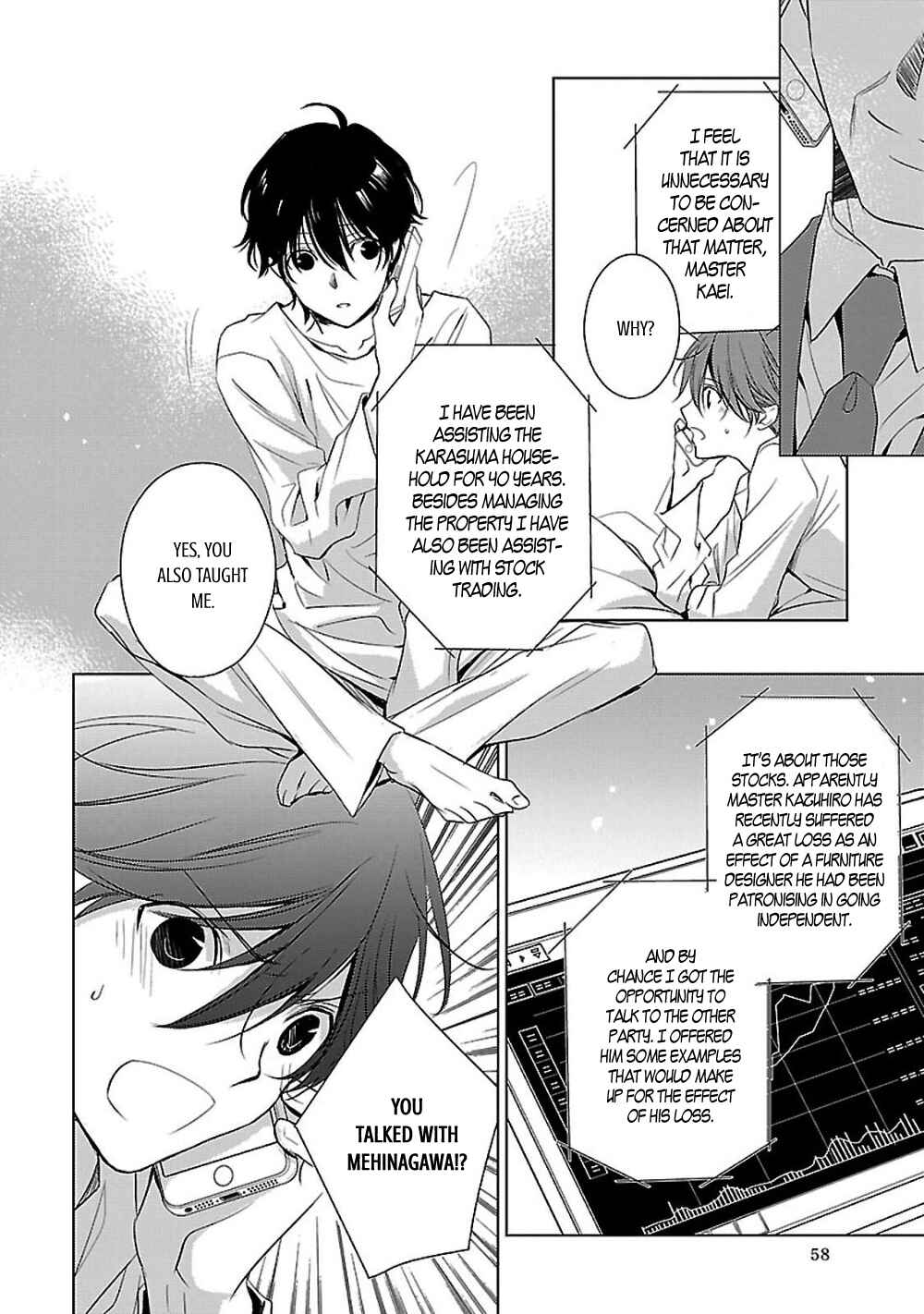 Page 60 Chapter 4 Uchi no Shitsuji ga Iu Koto ni wa