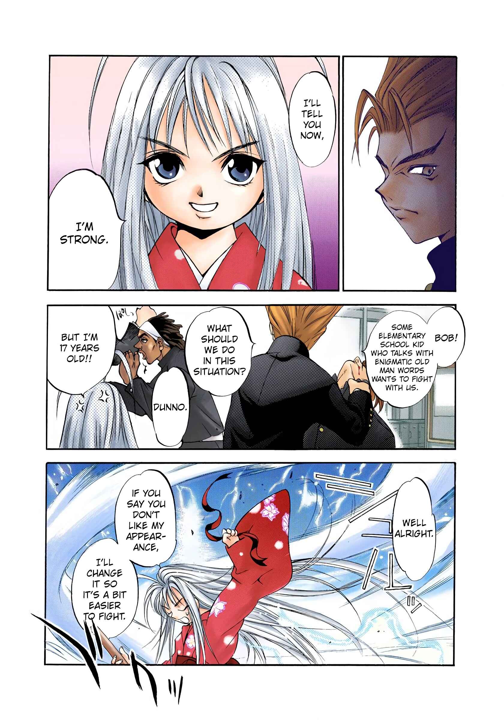 Page 22 Chapter 1 Tenjou Tenge (Official Colored)