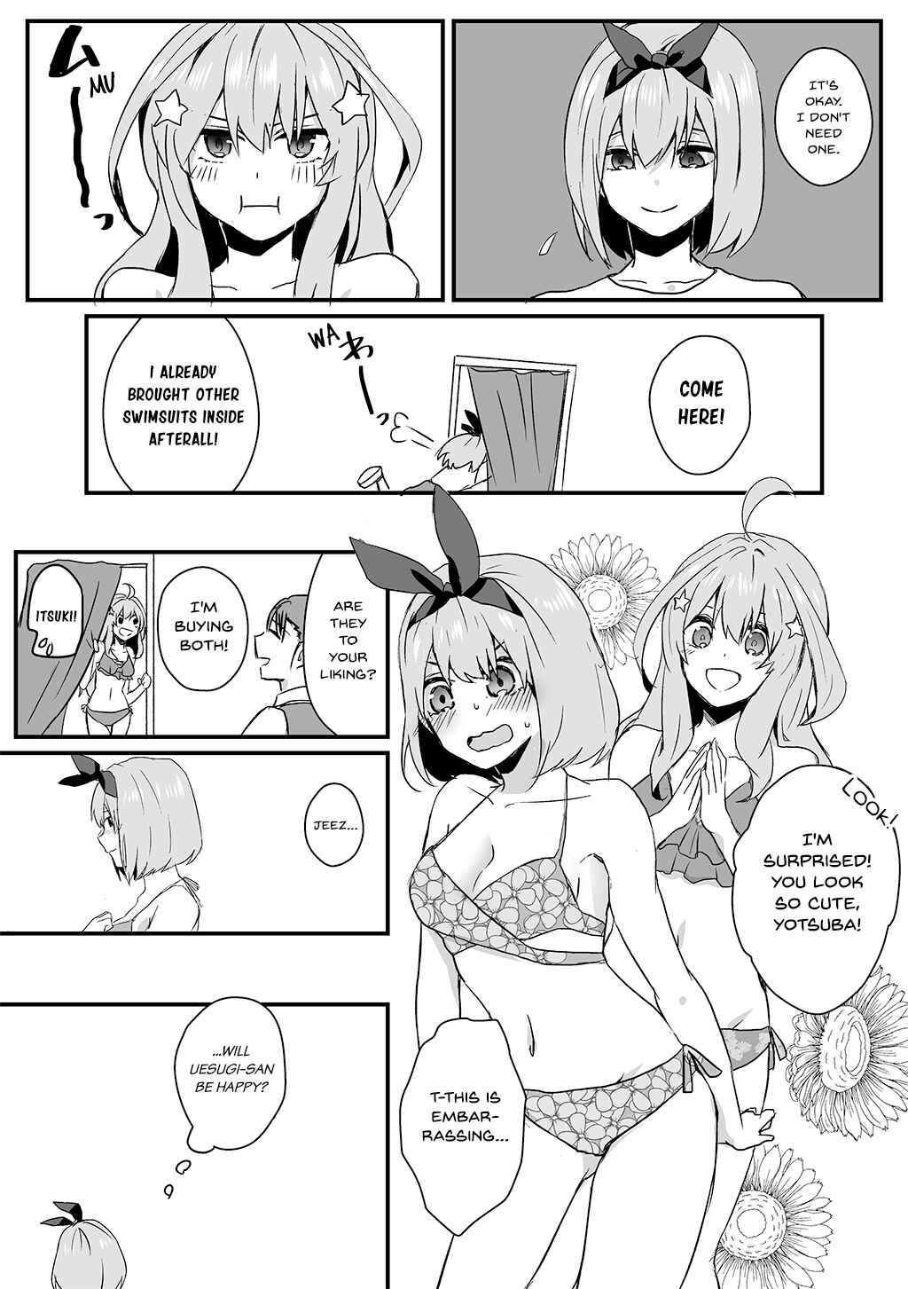 Page 2 Chapter Unknown_06d2 5Toubun no Hanayome - Swimsuit (Doujinshi)