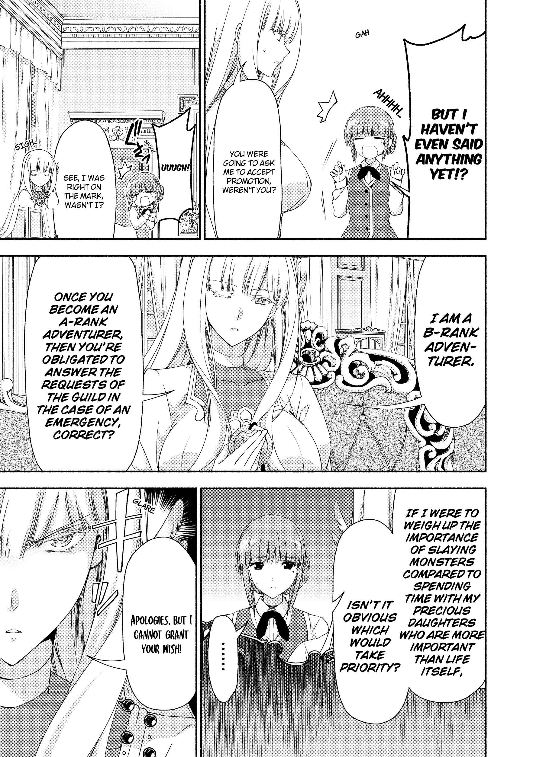 Page 6 Chapter 2.2 Moto Kizoku Reijou de Mikon no Haha Desuga, Musumetachi ga Kawaii Sugite Boukenshagyo mo Ku ni Narimasen