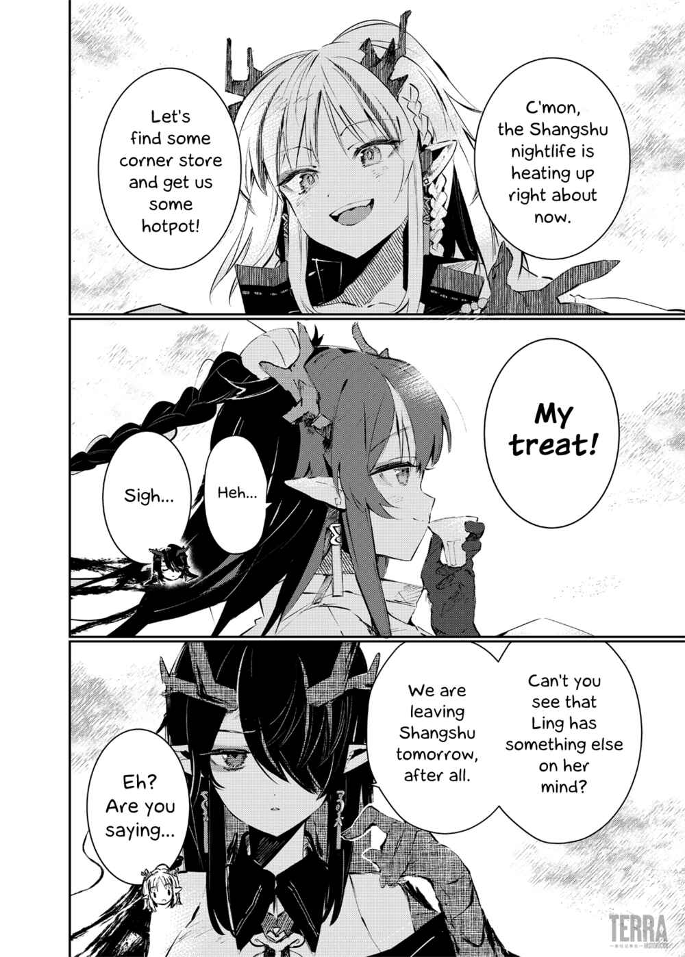 Page 4 Chapter 3 Arknights: Rhodes Kitchen -TIDBITS-