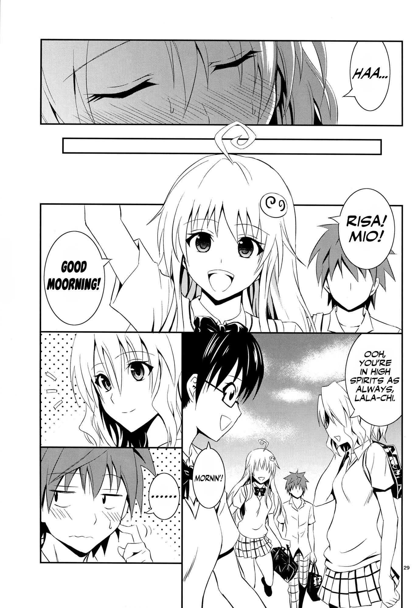 Page 28 Chapter Unknown_1c2a To LOVE-Ru - Momioka no Jijou (Doujinshi)