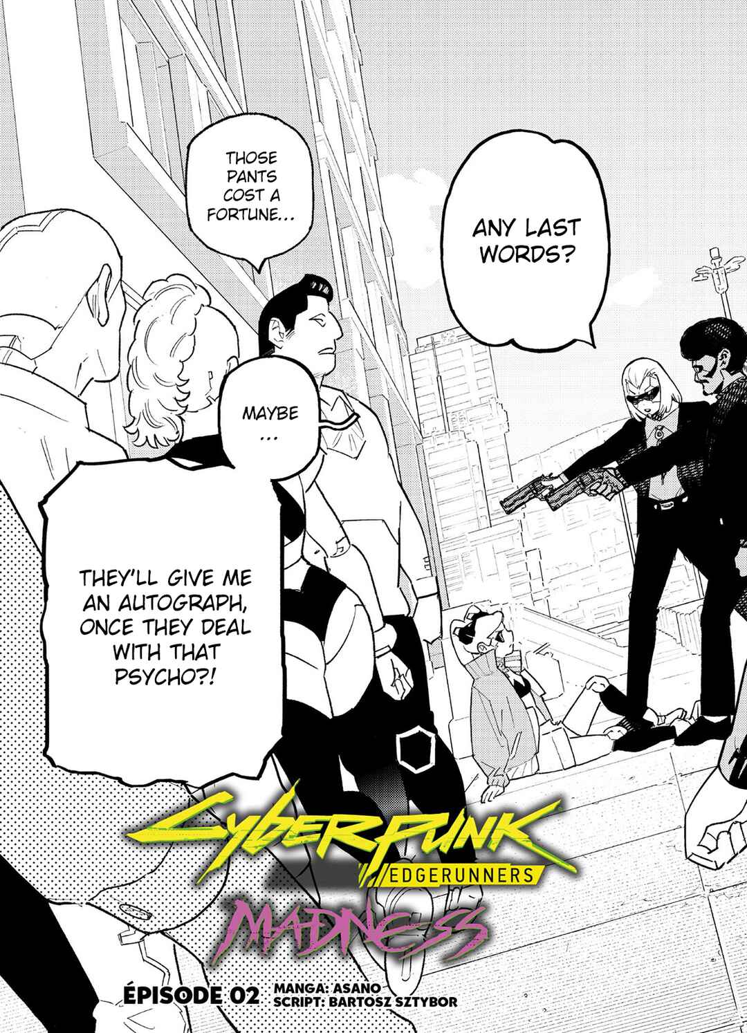 Page 10 Chapter 2 Cyberpunk: Edgerunners Madness